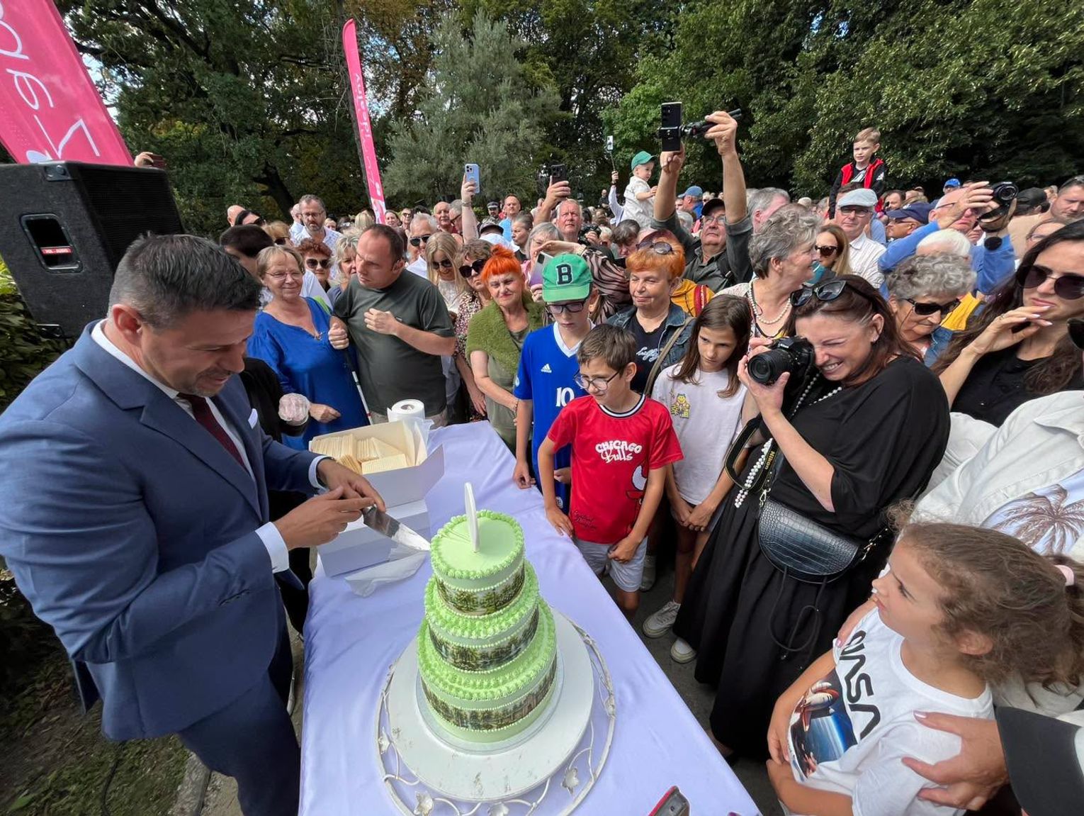 Park Miejski w Zamościu świętuje 100-lecie. Tak wyglądały jubileuszowe obchody