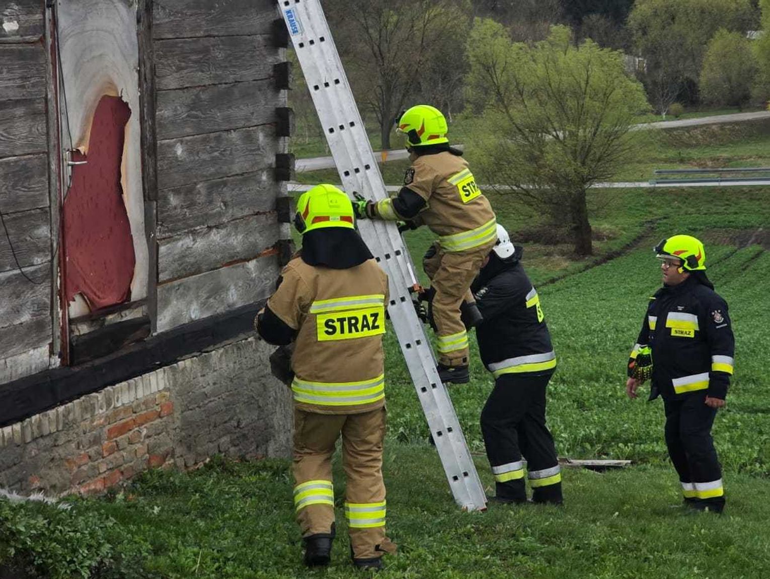 Najwięcej zniszczeń w gminie Mircze. Skutki porywistego wiatru