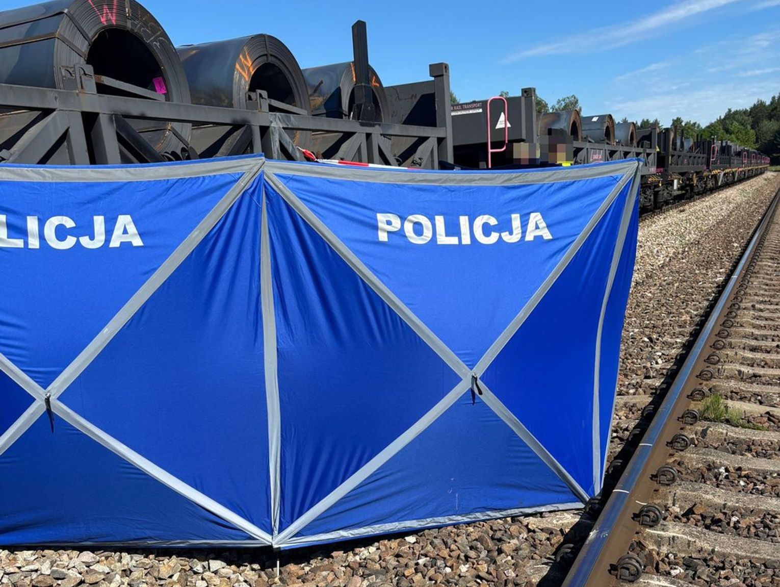 Nie żyje 35-latek z Lublina. Tragiczny wypadek na torowisku w Rudce koło Zwierzyńca [ZDJĘCIA]