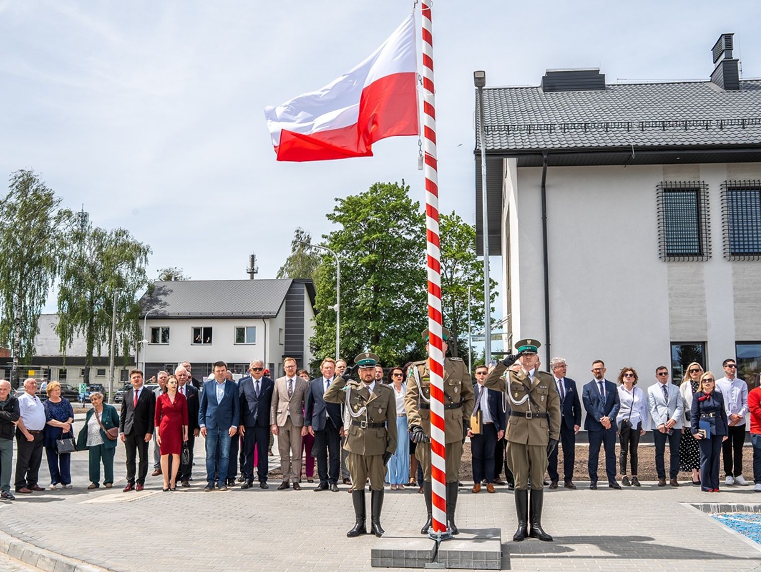 Nowa placówka Straży Granicznej w Ulhówku otwarta. Kosztowała 38 mln zł i zastąpi PSG w Lubyczy [ZDJĘCIA]