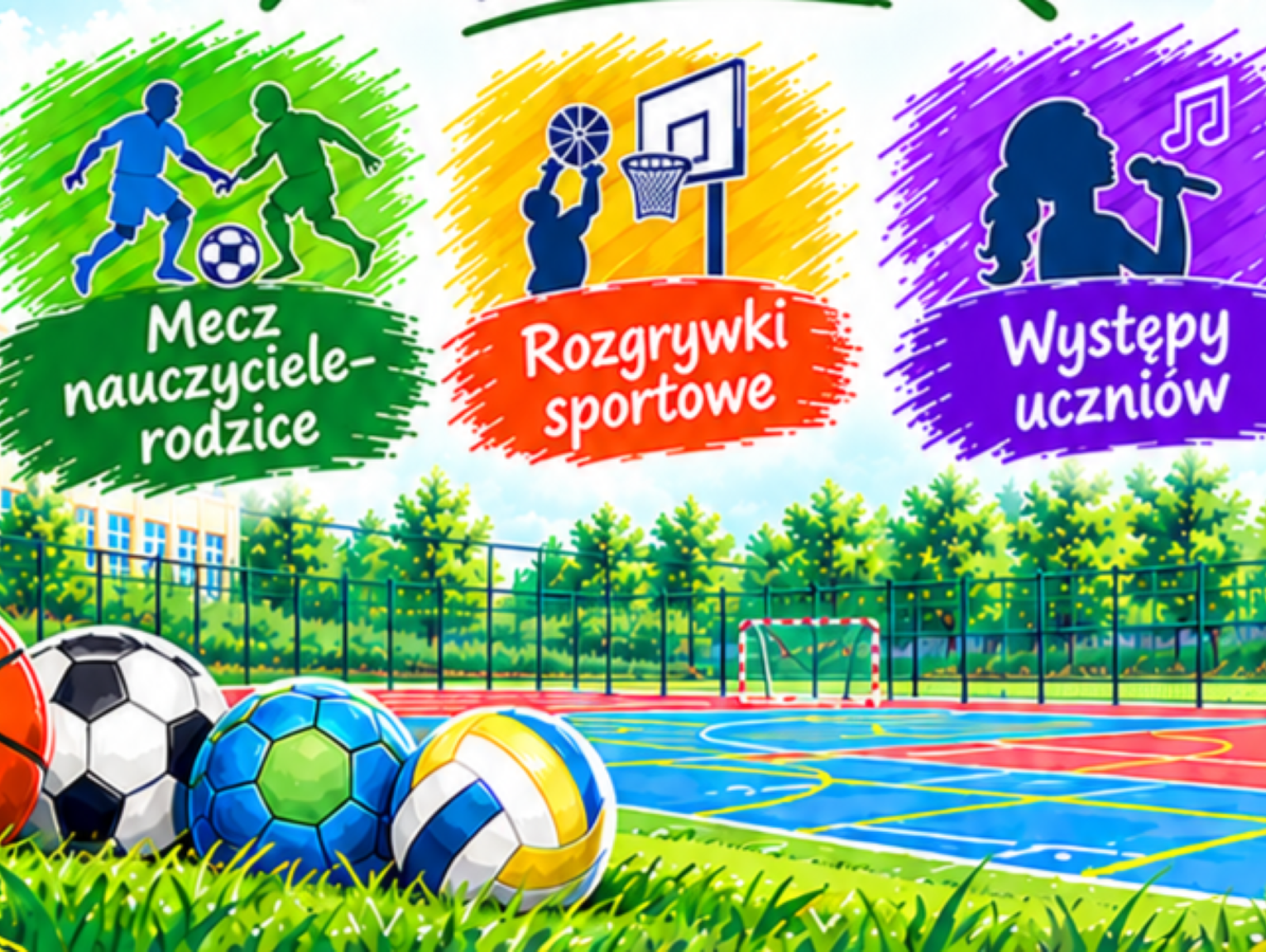 Nowe boisko przy SP nr 3 w Zamościu. Otwarcie z atrakcjami i meczem