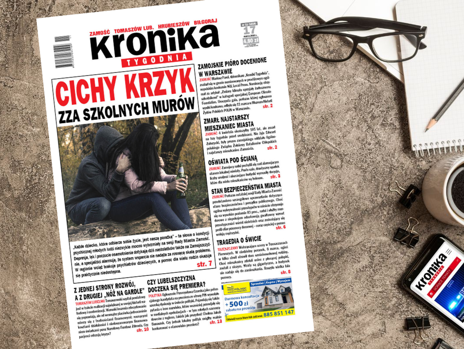 Nowe wydanie "Kroniki Tygodnia" już 17 marca w sprzedaży! Sprawdź, o czym piszemy