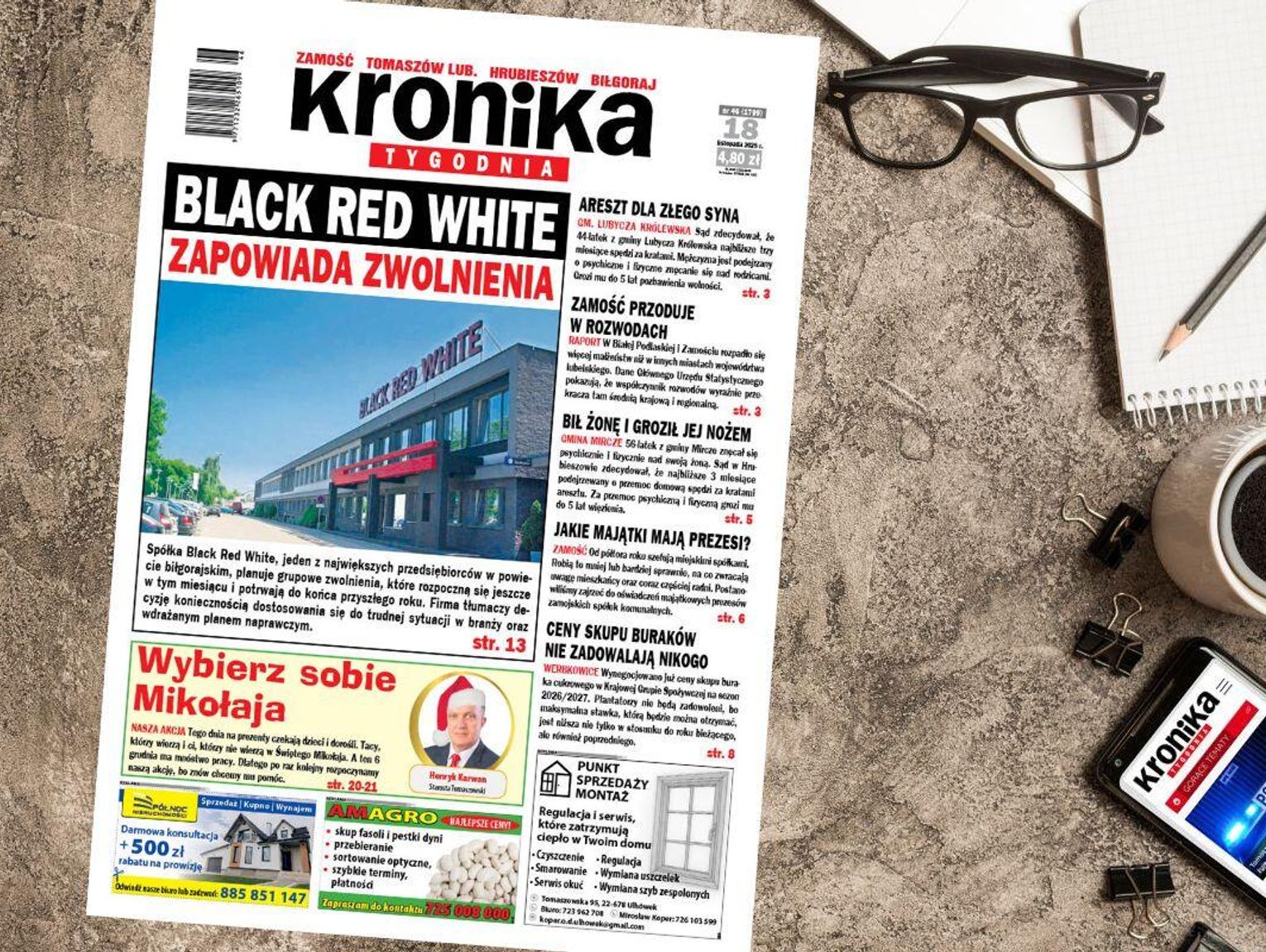 Nowe wydanie "Kroniki Tygodnia" już 18 listopada w sprzedaży! Sprawdź, o czym piszemy