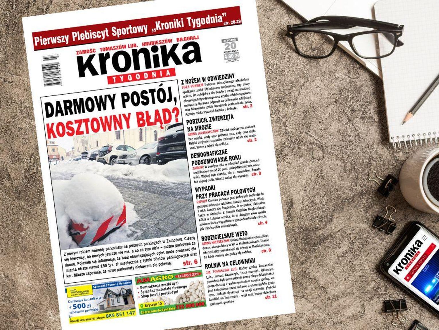 Nowe wydanie "Kroniki Tygodnia" już 20 stycznia w sprzedaży! Sprawdź, o czym piszemy