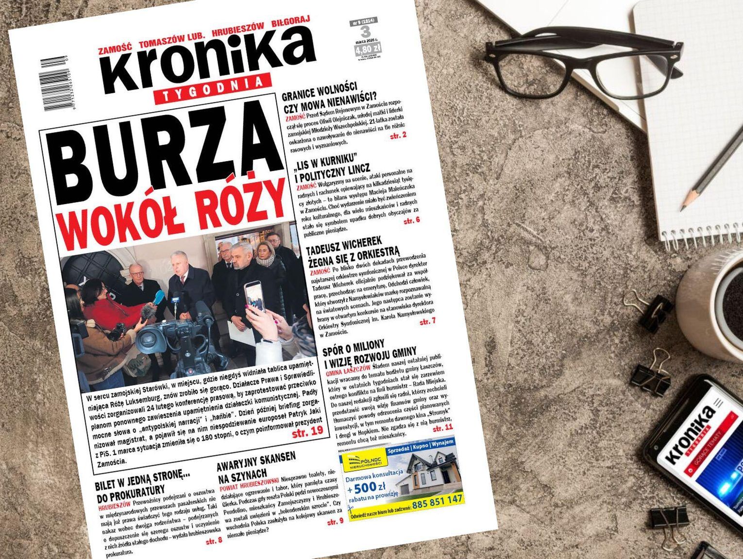 Nowe wydanie "Kroniki Tygodnia" już 3 marca w sprzedaży! Sprawdź, o czym piszemy