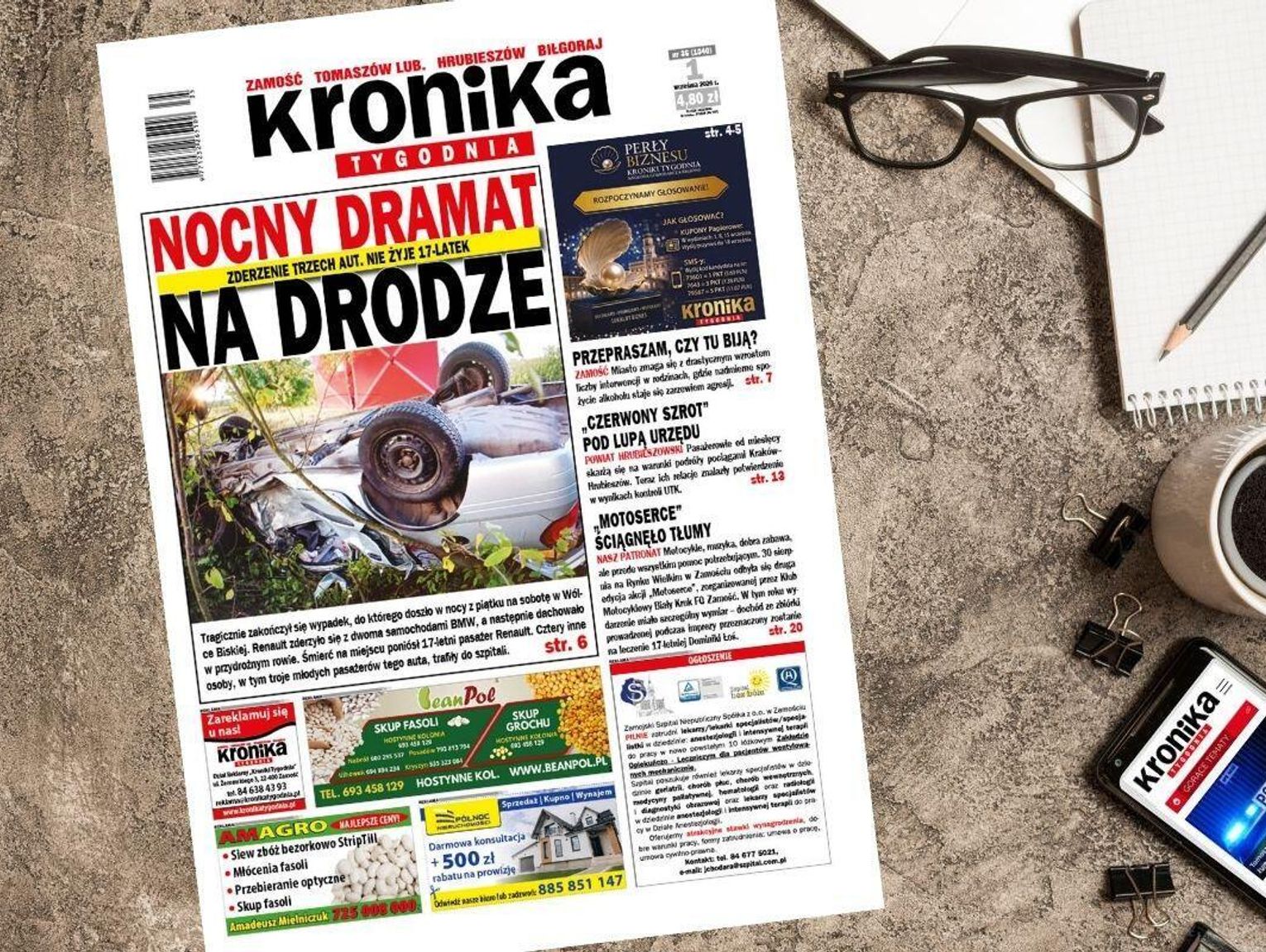Nowe wydanie "Kroniki Tygodnia" od 1 września w sprzedaży! Sprawdź, co w nim przeczytasz