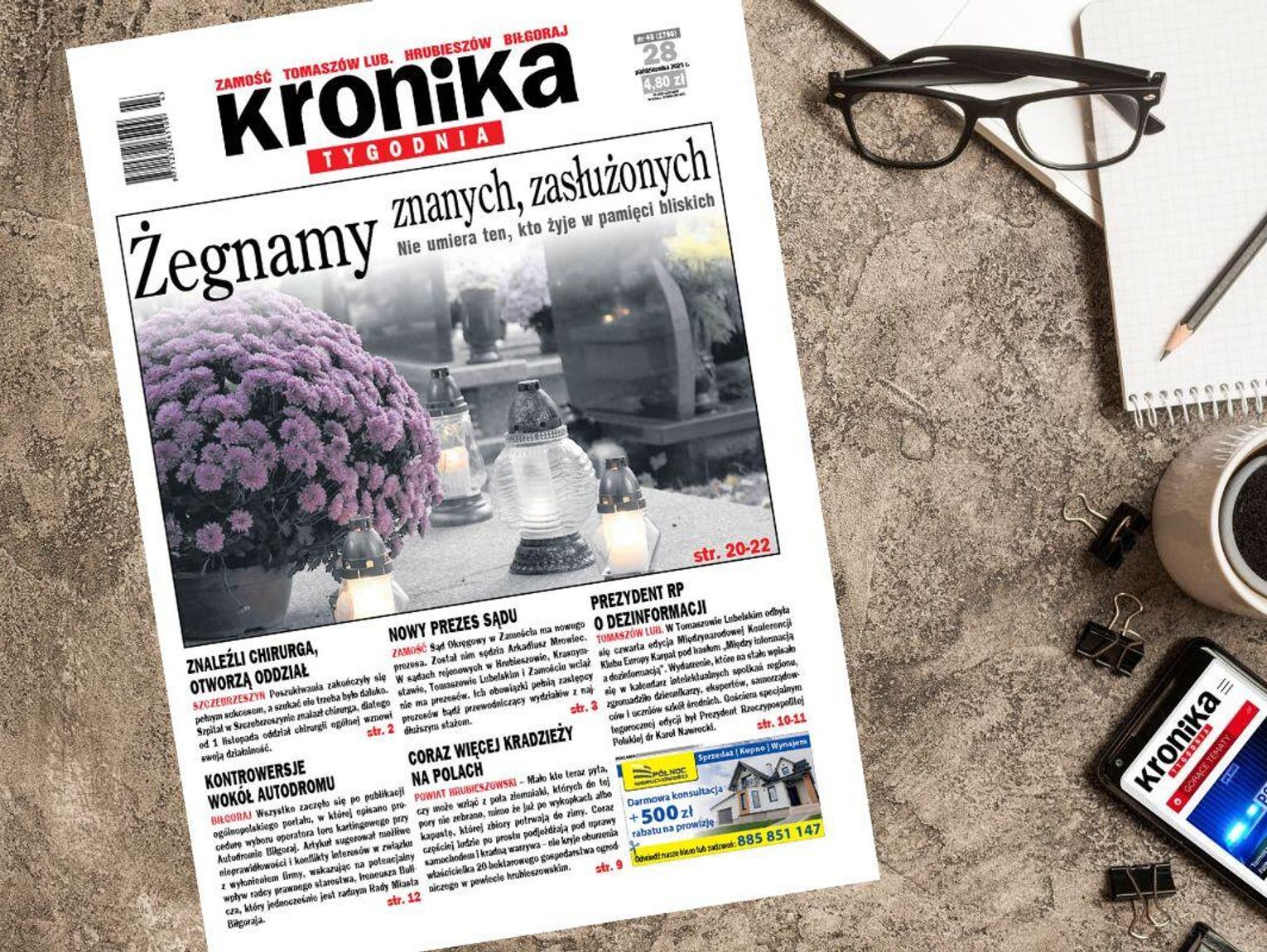 Nowe wydanie "Kroniki Tygodnia" od 28 października w sprzedaży! Sprawdź, o czym piszemy