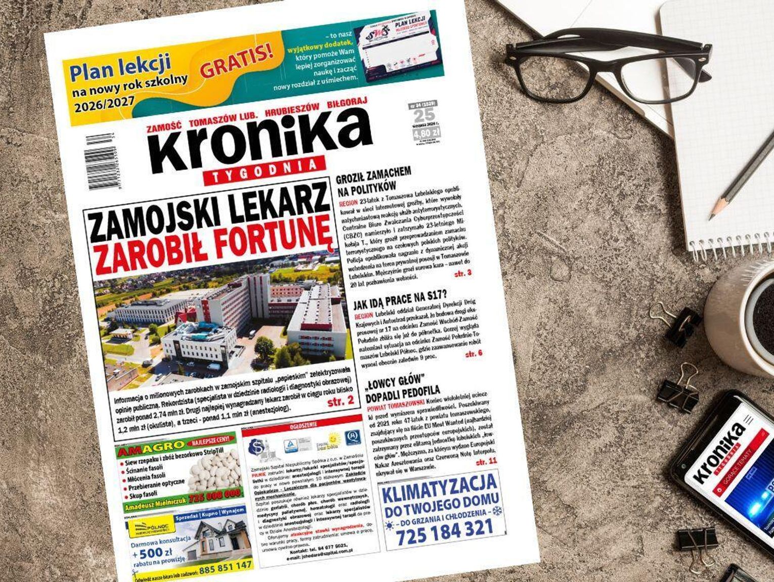 Nowe wydanie "Kroniki Tygodnia" od 25 sierpnia w sprzedaży! Sprawdź, co w nim przeczytasz