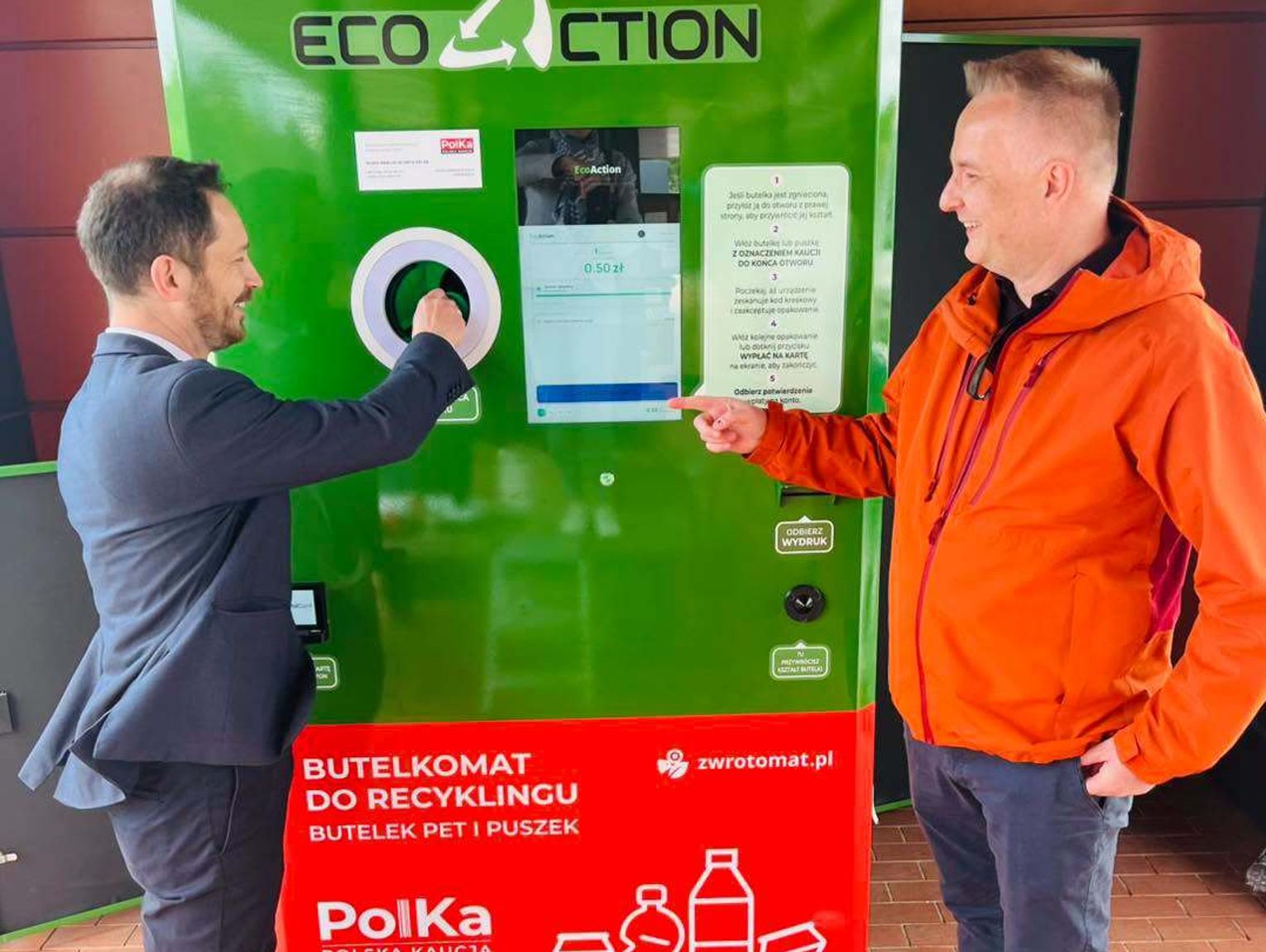 Nowoczesny automat do zwrotu opakowań. Zamość pierwszy w województwie