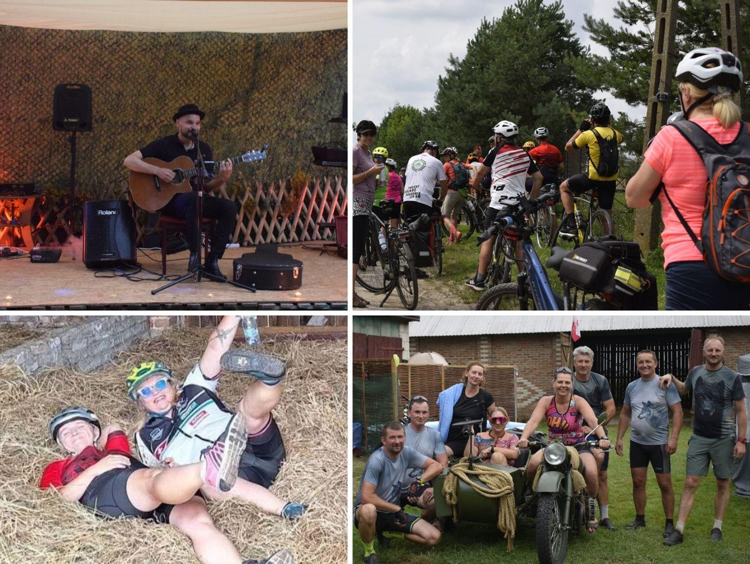 Nowosiółki: Rajd, Michał Kowalonek na scenie u sołtysa, warsztaty i spanie na sianie. Dwa dni świetnej integracji [ZDJĘCIA]