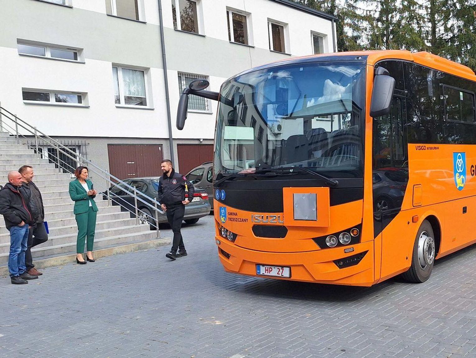 Nowy autobus za ponad milion dla gminy Trzeszczany. Będzie dowoził uczniów