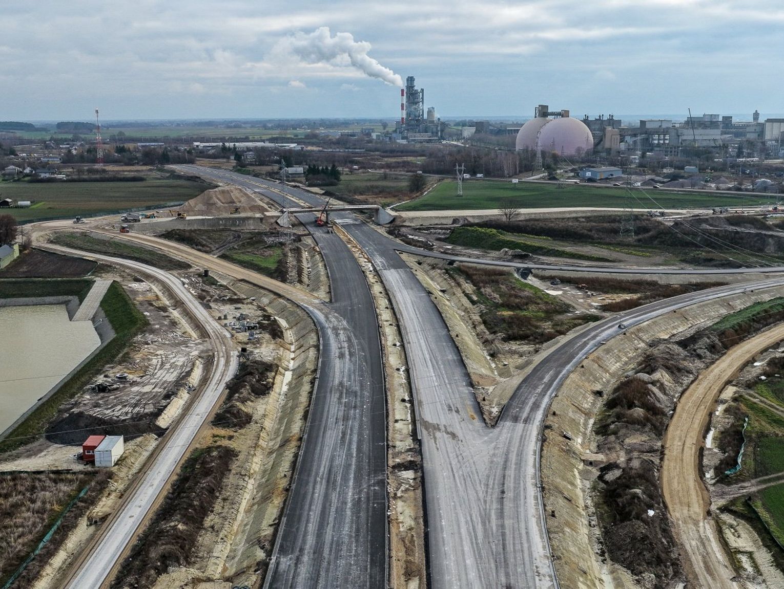 Obwodnica w woj. lubelskim rośnie w szybkim tempie. Prace zaawansowane już w 60 procentach