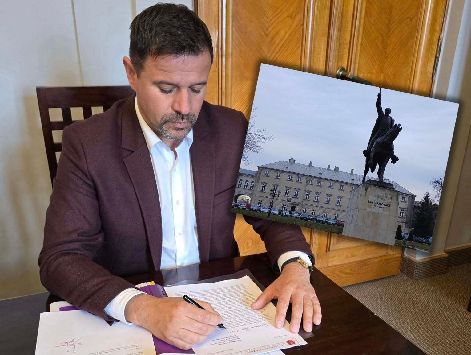 Pałac Zamoyskich niszczeje, prezydent Zamościa pisze listy. Czy ministerstwo kultury w końcu odpowie?