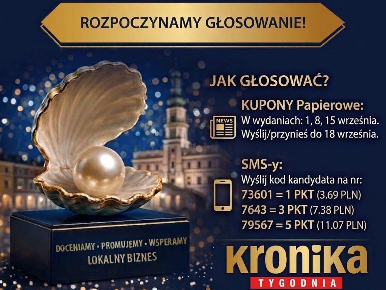 Perły Biznesu 2026. Zaczynamy głosowanie!