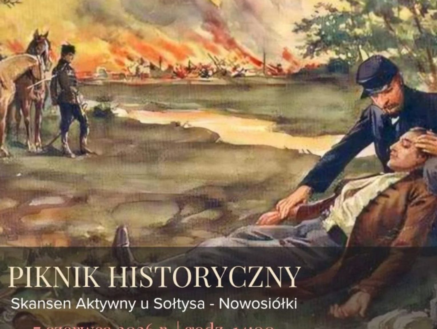 Piknik historyczny w Nowosiółkach. Inscenizacja Powstania Styczniowego 1863 już 7 czerwca