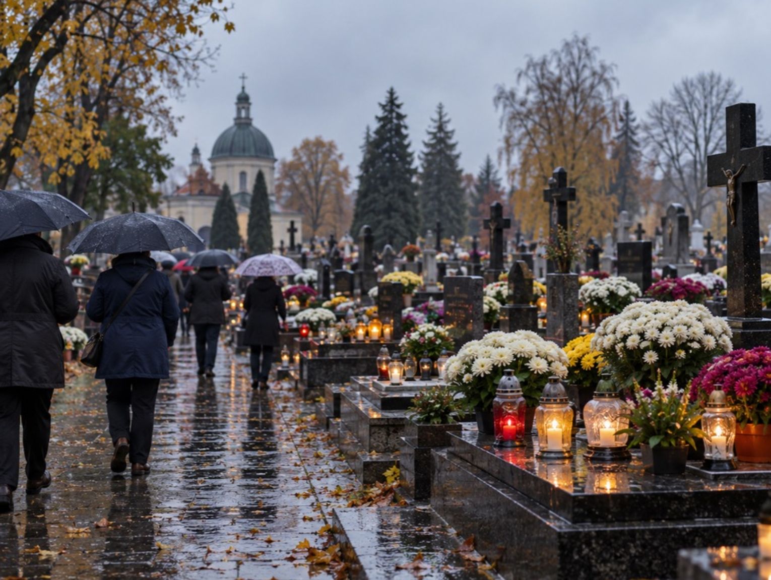 Pogoda na Wszystkich Świętych. Będzie chłodniej