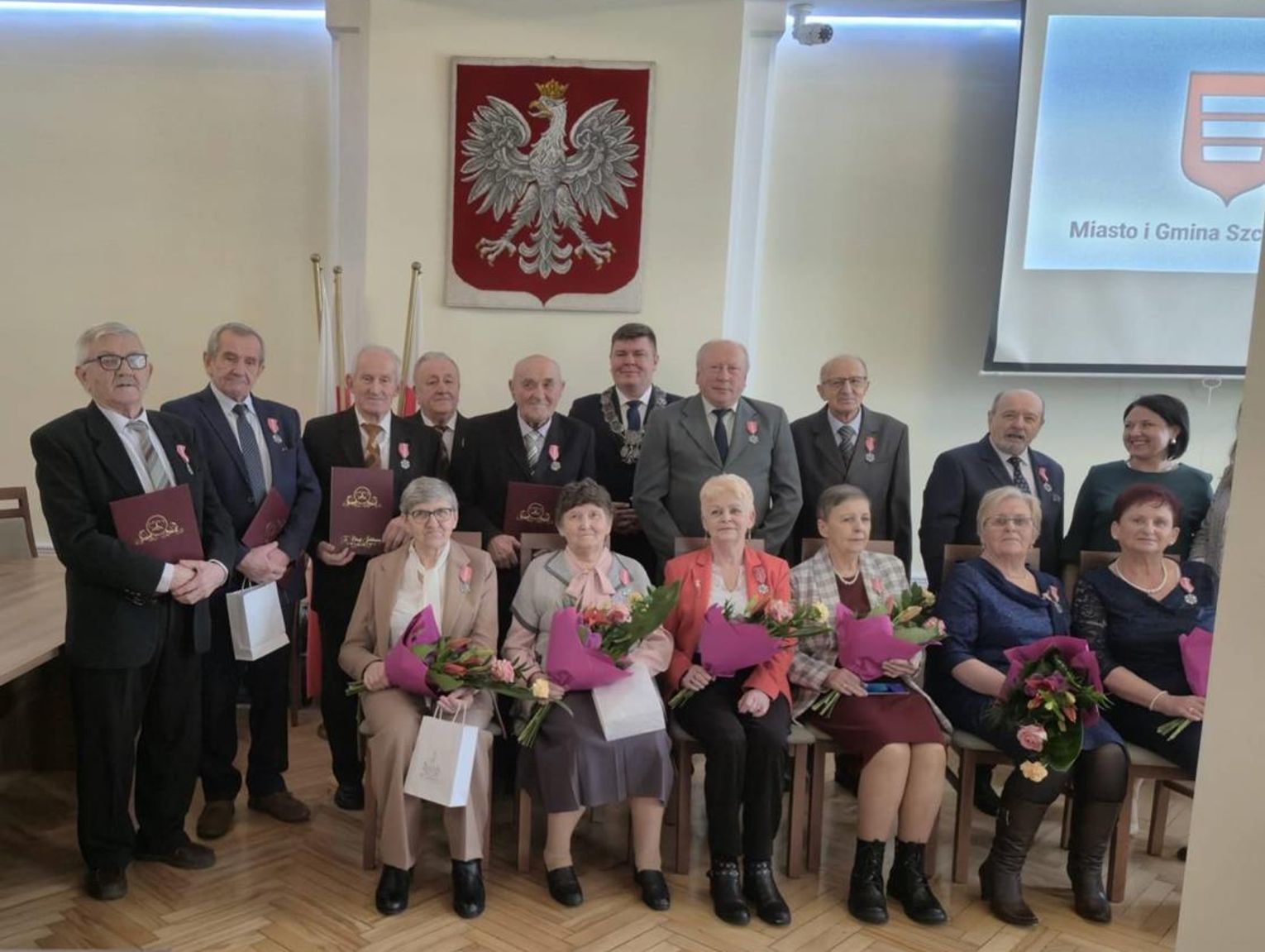 Pół wieku razem! Burmistrz Szczebrzeszyna uhonorował „Złote Pary” [ZDJĘCIA]