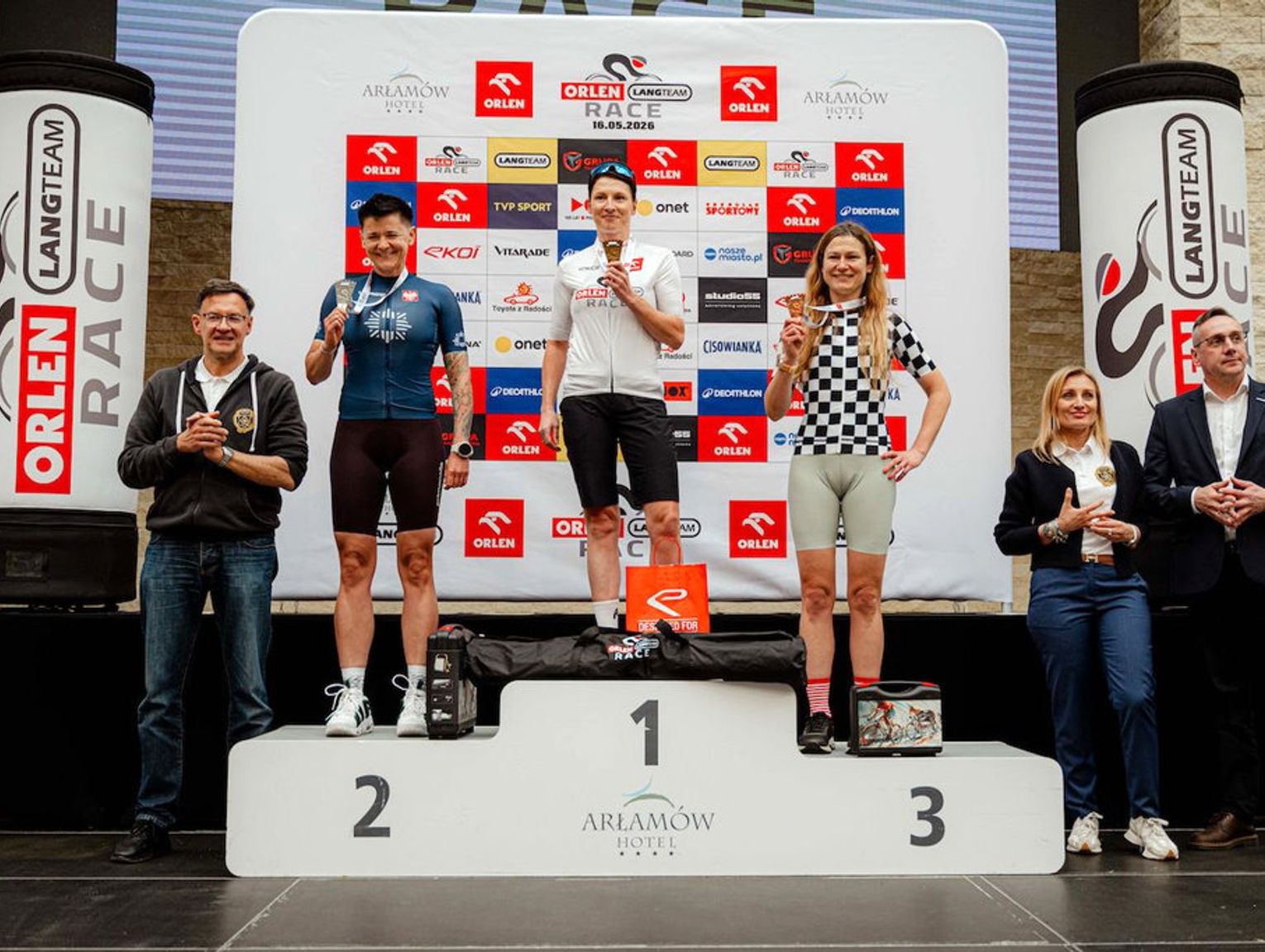 Policjantka z Zamościa na podium Orlen Lang Team Race w Arłamowie