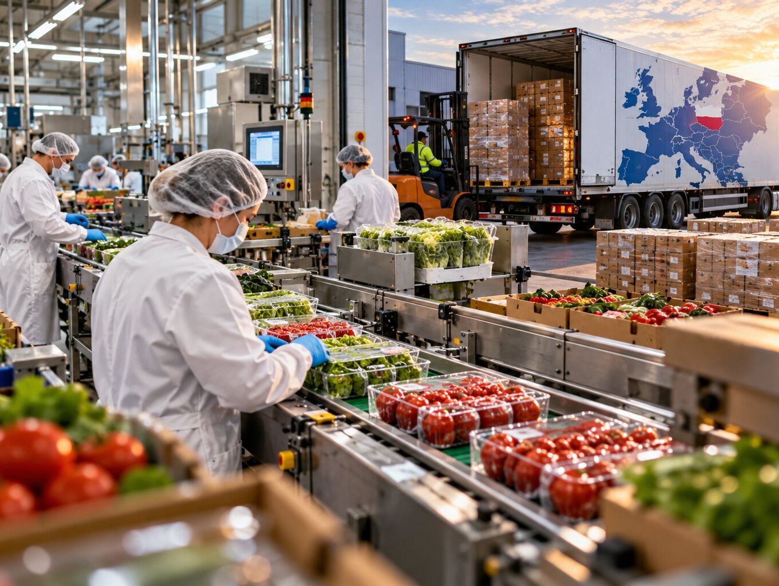 Polska karmi Europę. Na naszej żywności zarabiamy już ćwierć biliona złotych