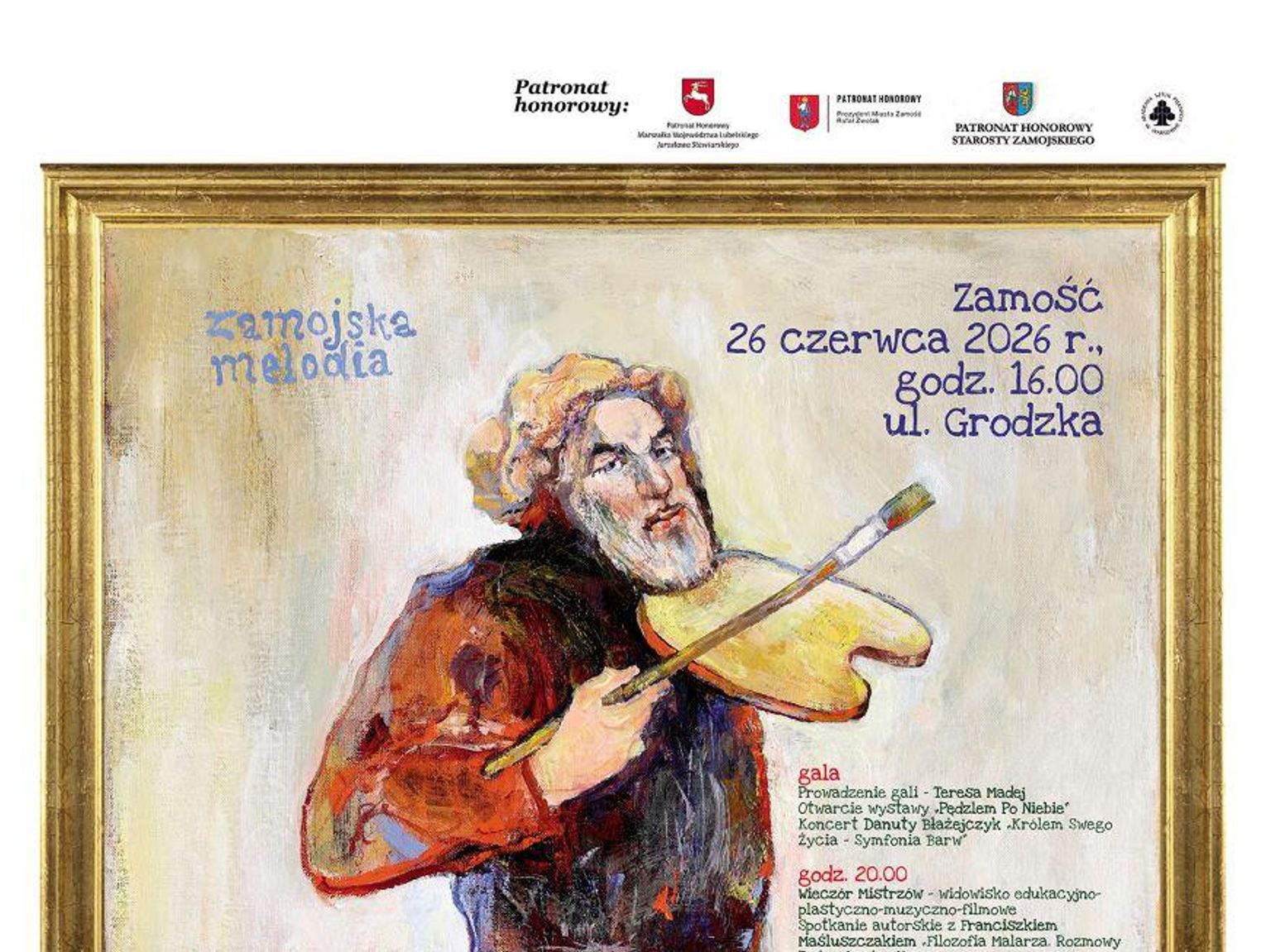 Polski Chagall w w Alei Sław. Zamość zaprasza na wydarzenie [PROGRAM]