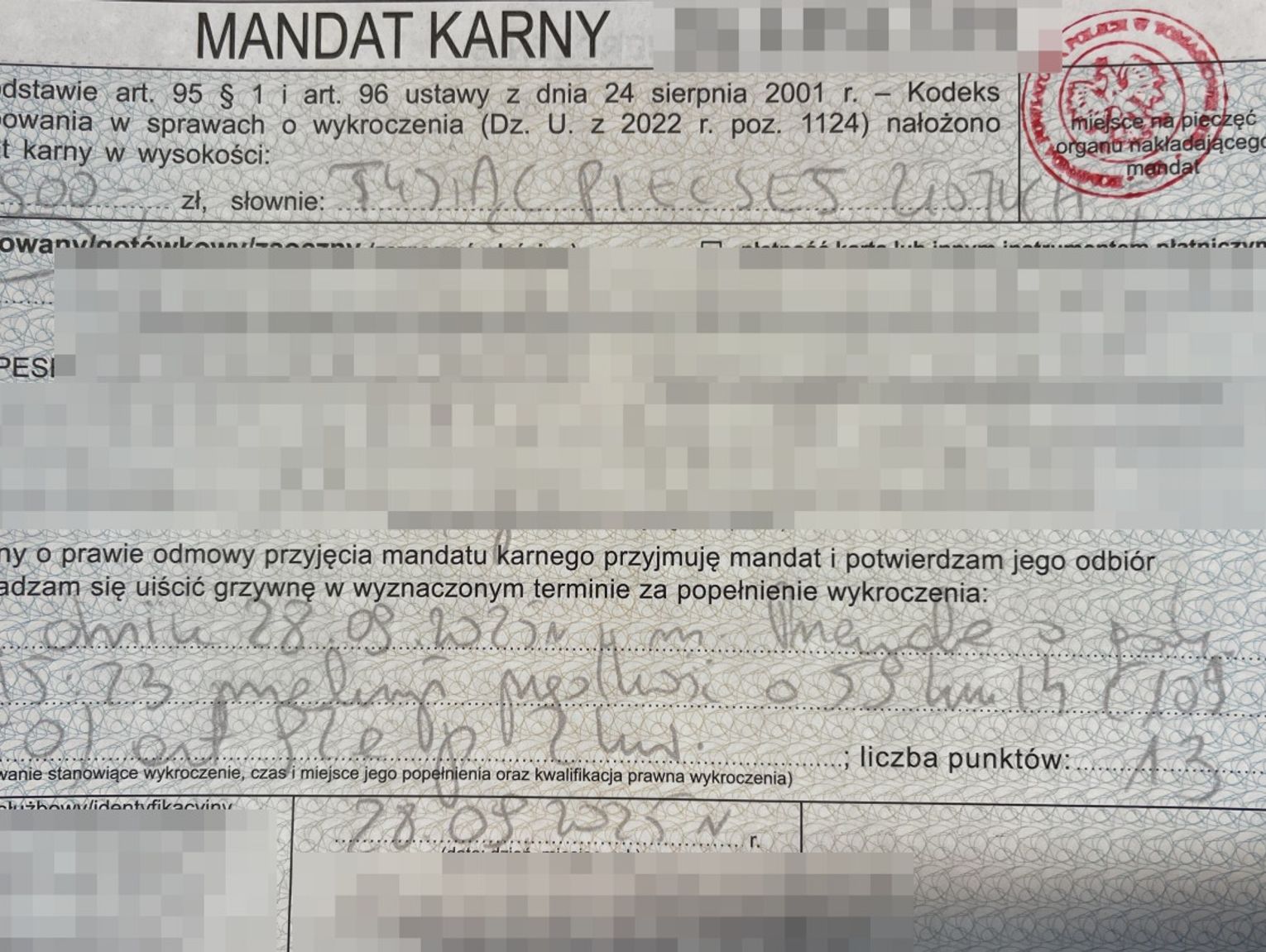 Powiat tomaszowski: Trzech kierowców straciło prawo jazdy za prędkość