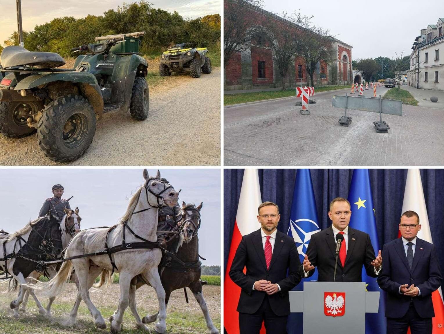 Przegląd wiadomości, 1 września 2025. Zamość, Tomaszów Lubelski, Hrubieszów, Biłgoraj