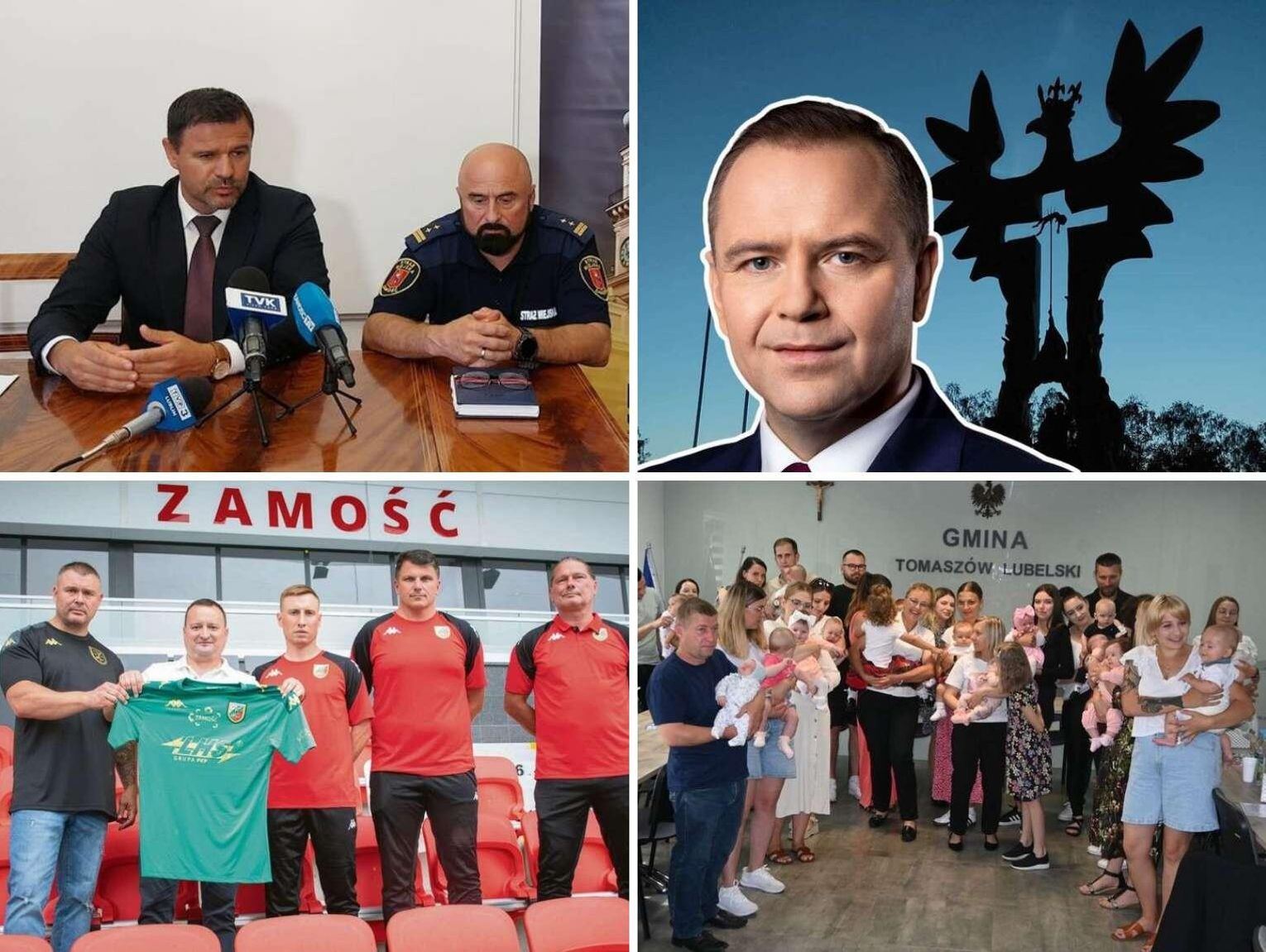 Przegląd wiadomości, 10 lipca 2025. Zamość, Tomaszów Lubelski, Hrubieszów, Biłgoraj