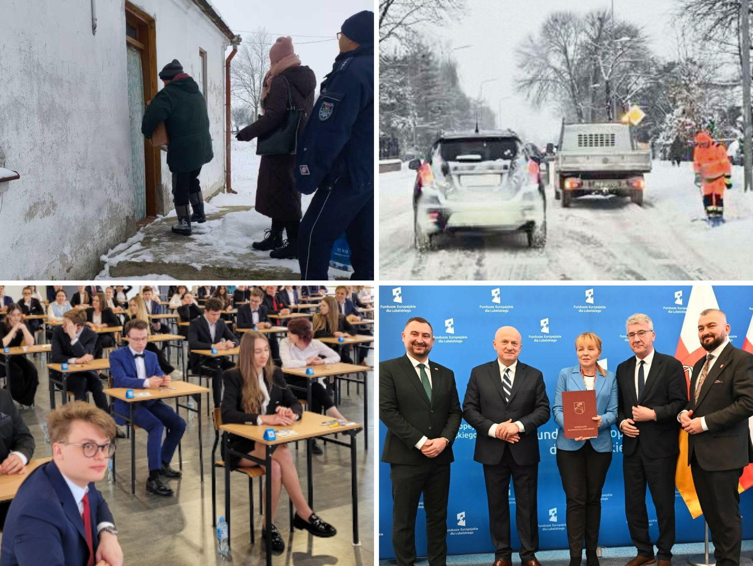 Przegląd wiadomości, 15 stycznia 2026. Zamość, Tomaszów Lubelski, Hrubieszów, Biłgoraj