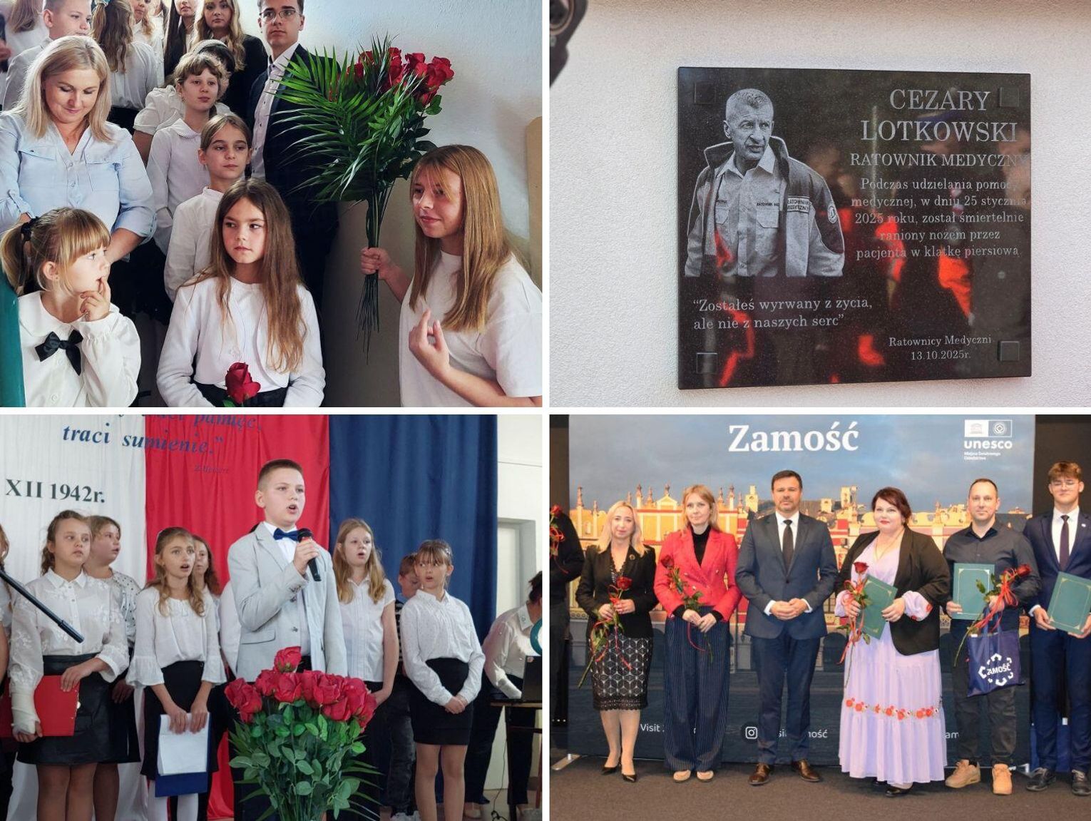 Przegląd wiadomości, 16 października 2025. Zamość, Tomaszów Lubelski, Hrubieszów, Biłgoraj