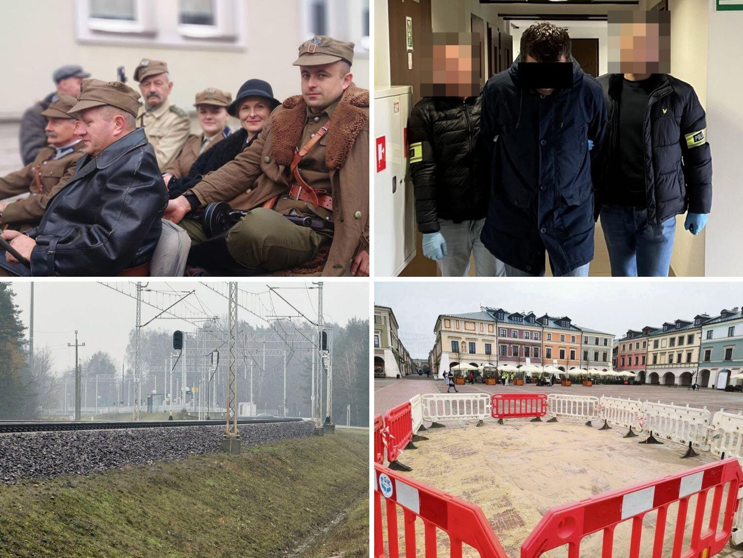 Przegląd wiadomości, 17 listopada 2025. Zamość, Tomaszów Lubelski, Hrubieszów, Biłgoraj