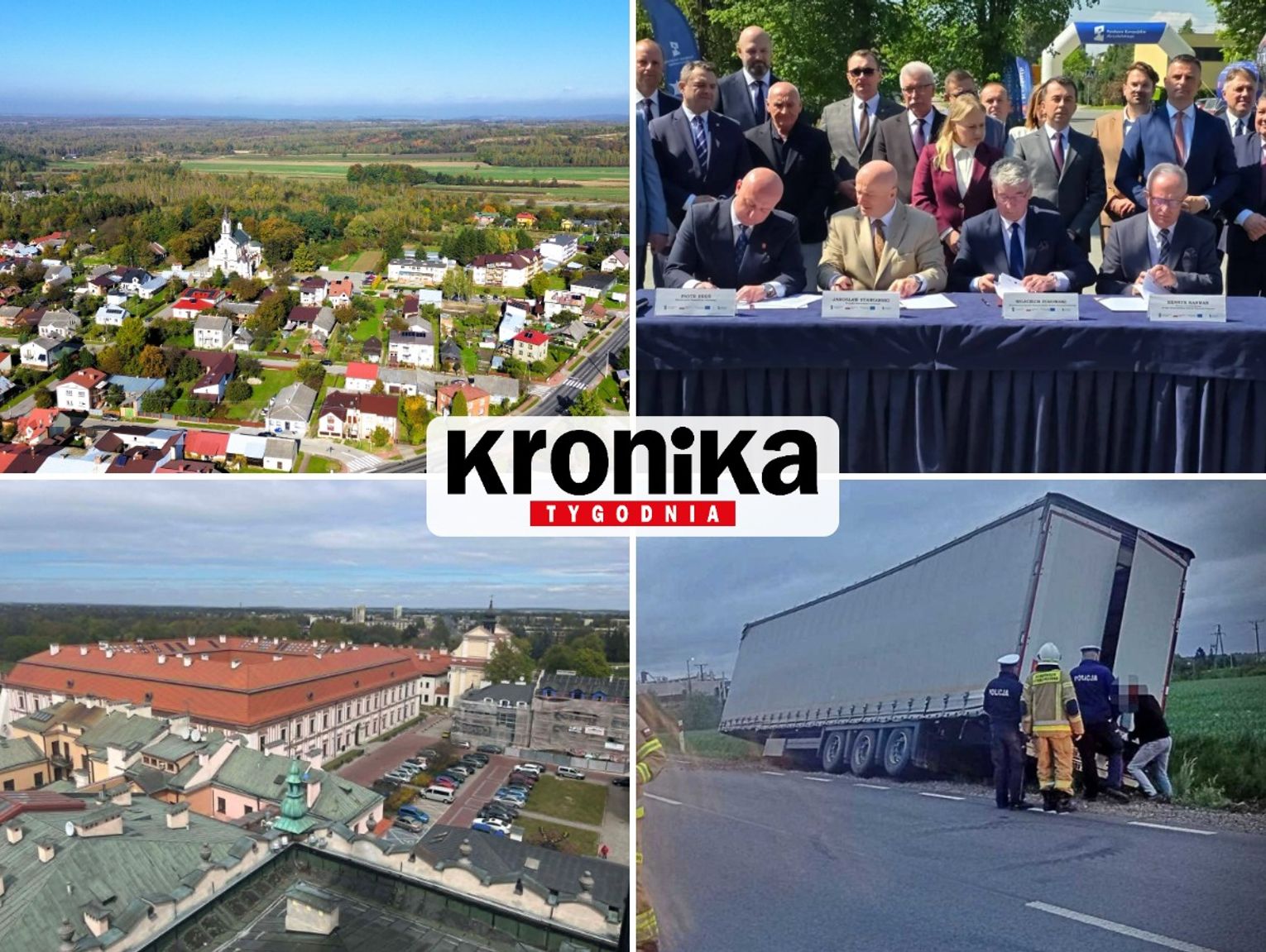 Przegląd wiadomości, 20 maja 2026. Zamość, Tomaszów Lubelski, Hrubieszów, Biłgoraj