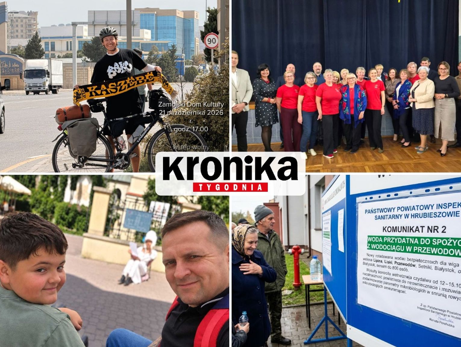 Przegląd wiadomości, 20 października 2026. Zamość, Tomaszów Lubelski, Hrubieszów, Biłgoraj