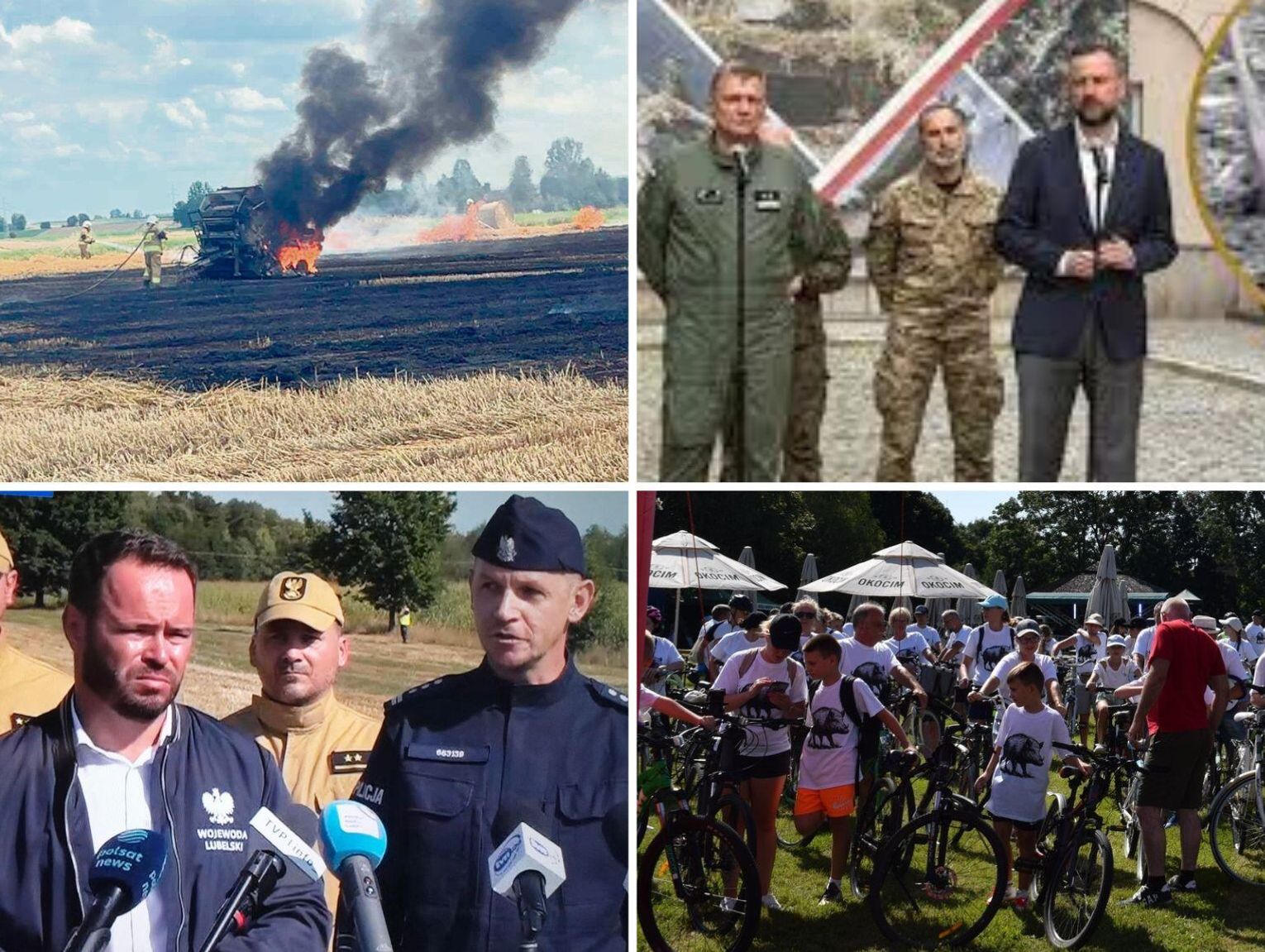 Przegląd wiadomości, 20 sierpnia 2025. Zamość, Tomaszów Lubelski, Hrubieszów, Biłgoraj