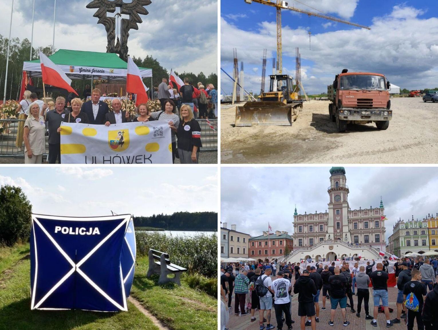 Przegląd wiadomości, 22 lipca 2025. Zamość, Tomaszów Lubelski, Hrubieszów, Biłgoraj