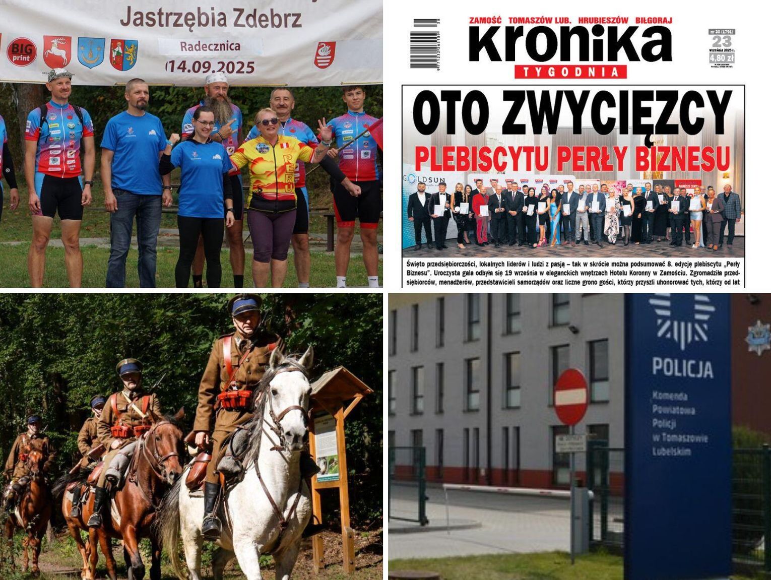 Przegląd wiadomości, 22 września 2025. Zamość, Tomaszów Lubelski, Hrubieszów, Biłgoraj