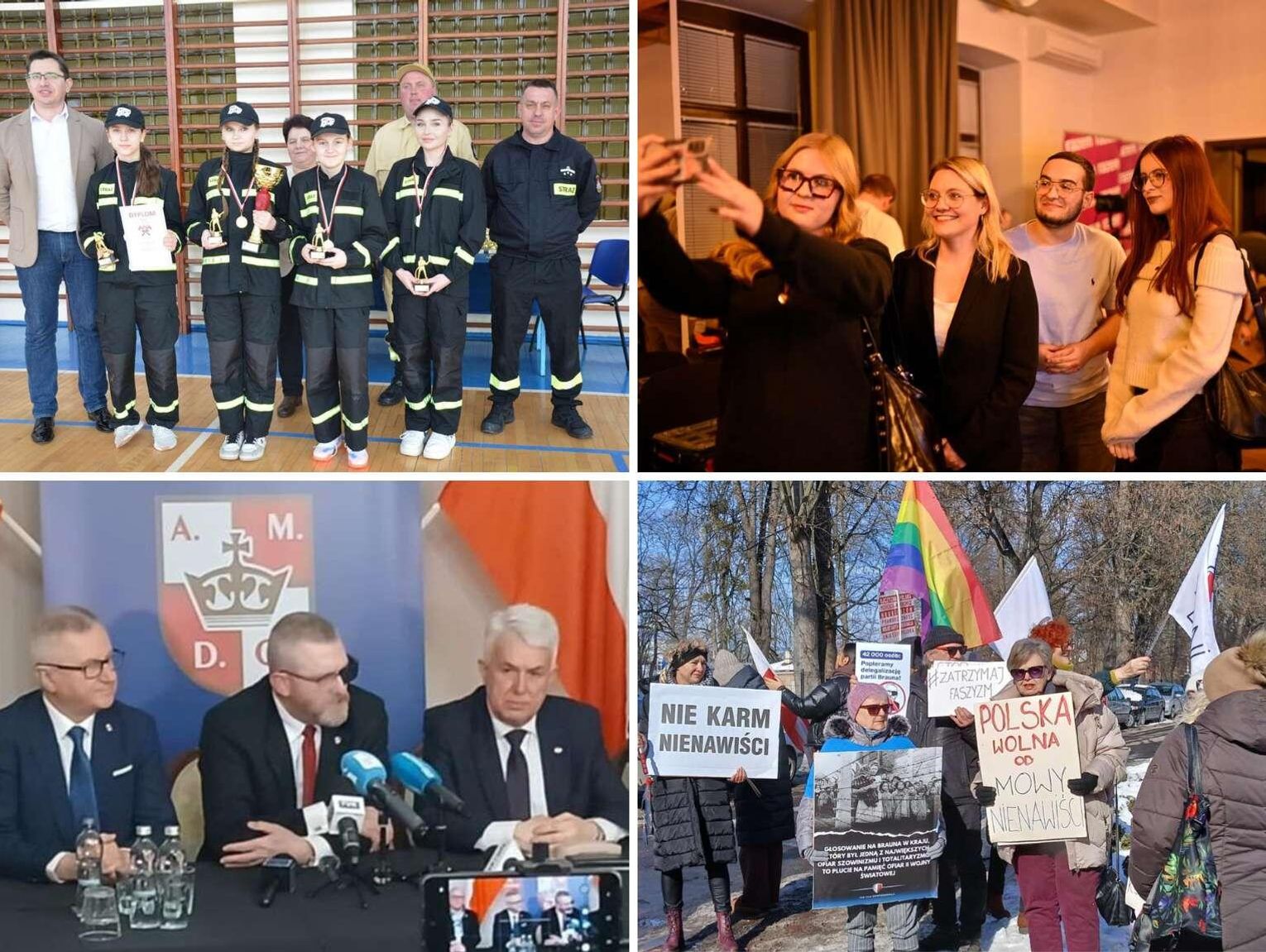 Przegląd wiadomości, 23 lutego 2026. Zamość, Tomaszów Lubelski, Hrubieszów, Biłgoraj