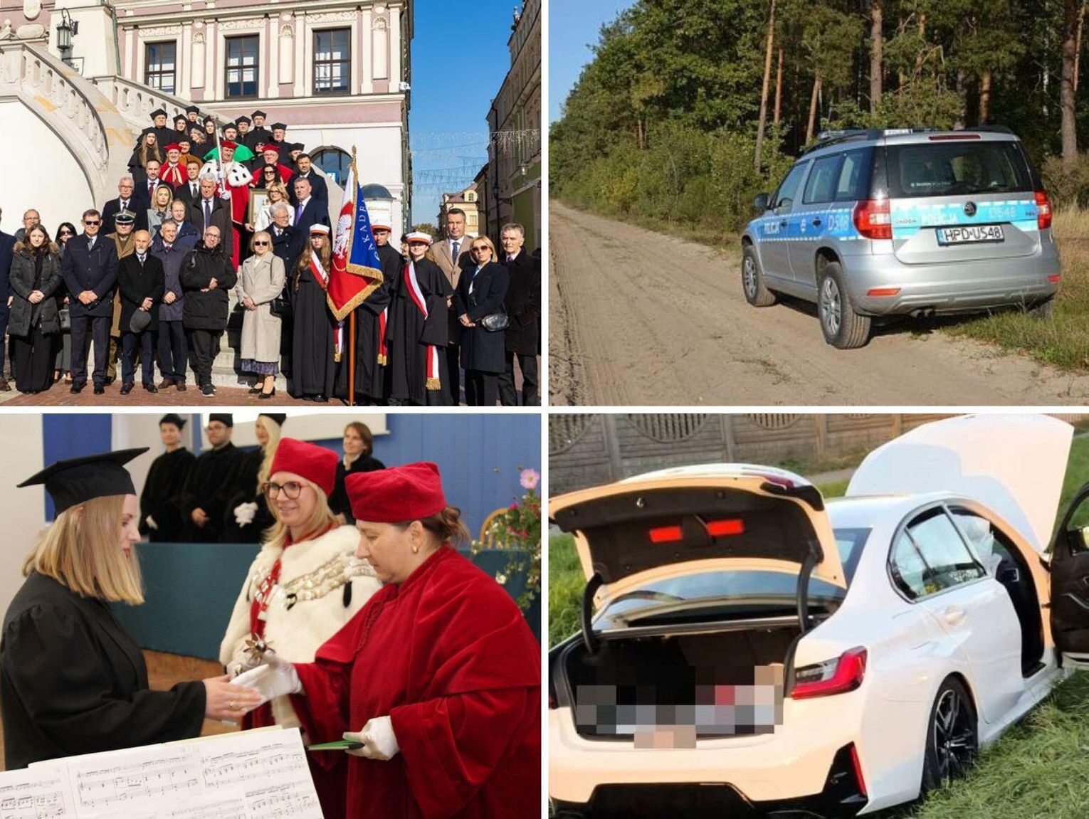 Przegląd wiadomości, 23 października 2025. Zamość, Tomaszów Lubelski, Hrubieszów, Biłgoraj