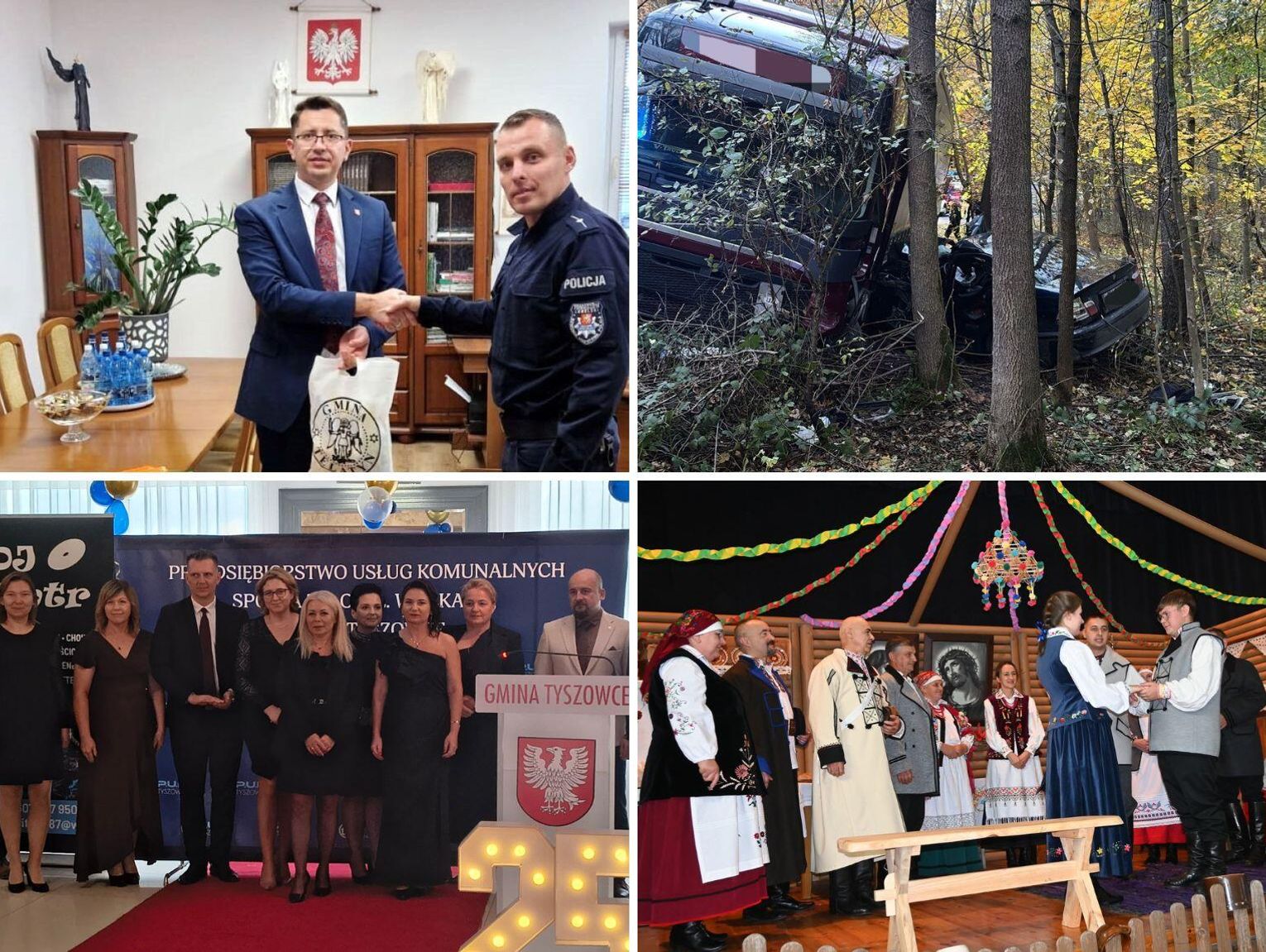 Przegląd wiadomości, 25-26 października 2025. Zamość, Tomaszów Lubelski, Hrubieszów, Biłgoraj