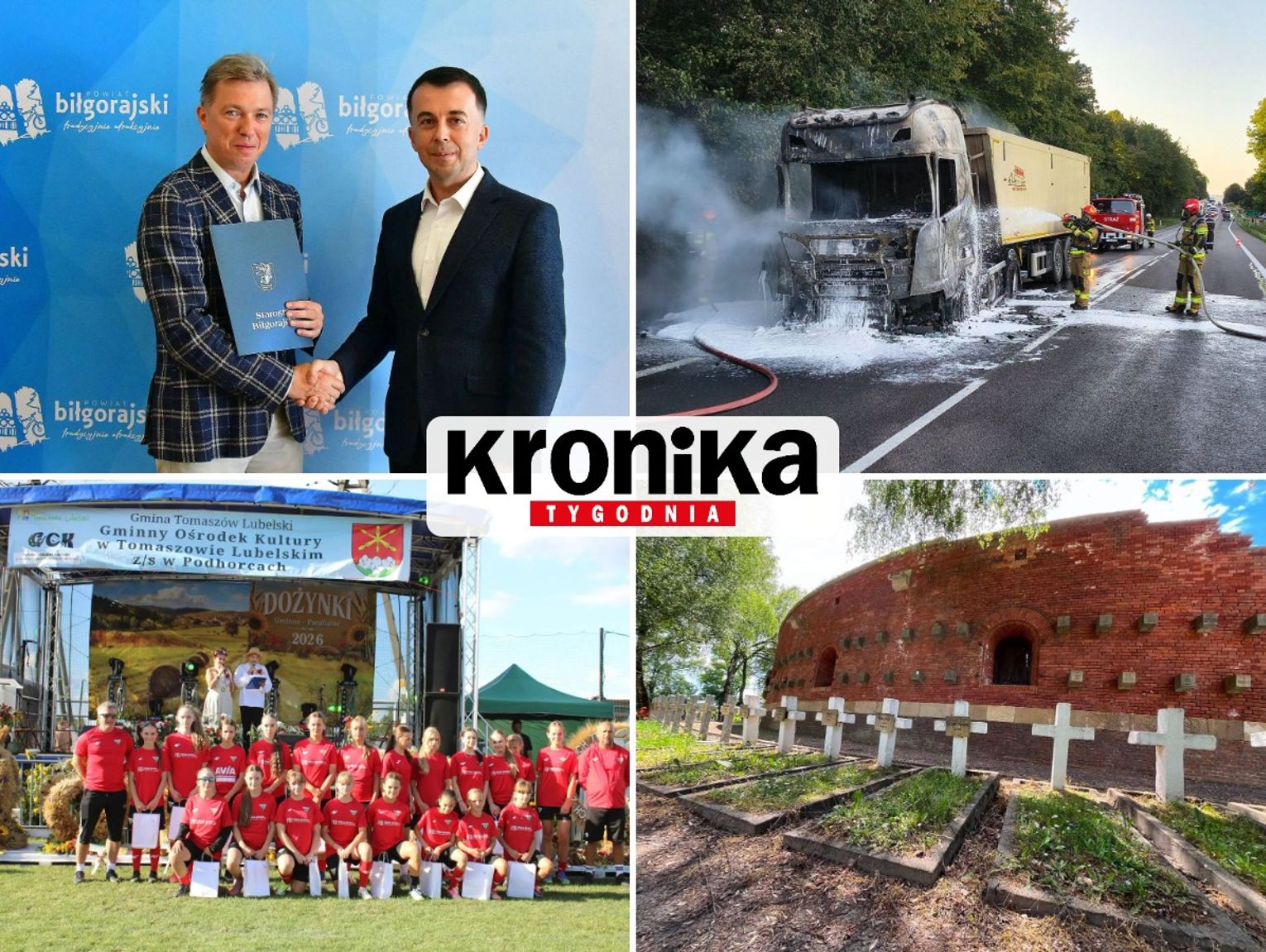 Przegląd wiadomości, 28 sierpnia 2026. Zamość, Tomaszów Lubelski, Hrubieszów, Biłgoraj