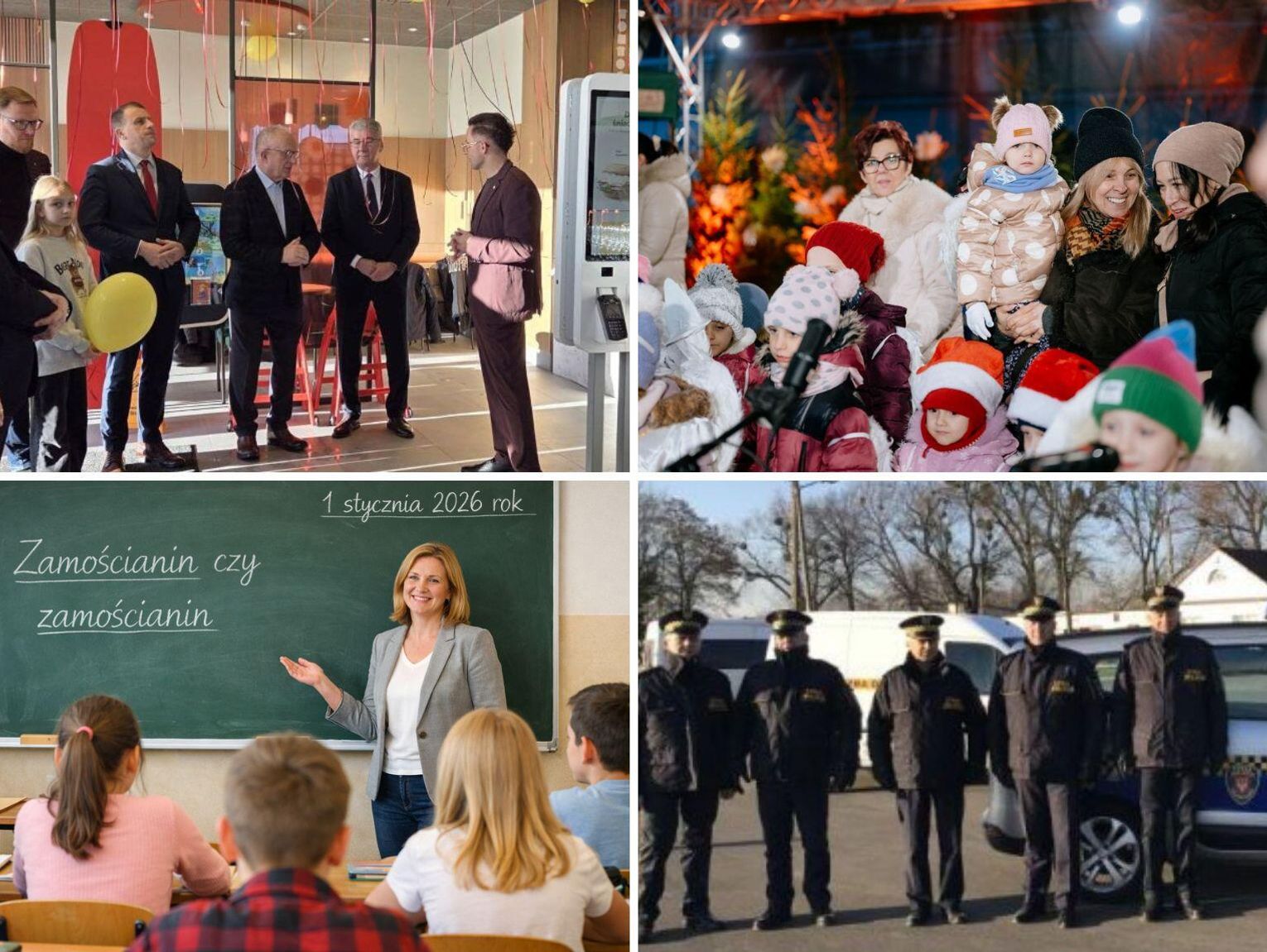 Przegląd wiadomości, 3-4 stycznia 2026. Zamość, Tomaszów Lubelski, Hrubieszów, Biłgoraj