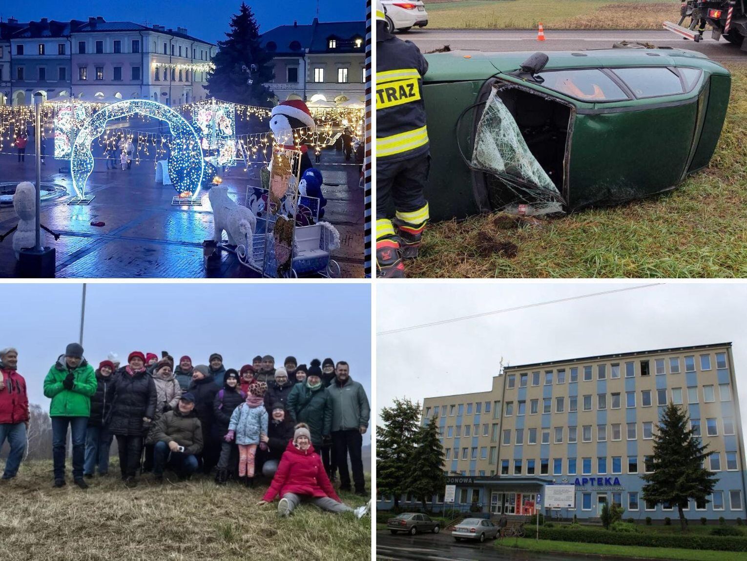 Przegląd wiadomości, 4 grudnia 2025. Zamość, Tomaszów Lubelski, Hrubieszów, Biłgoraj