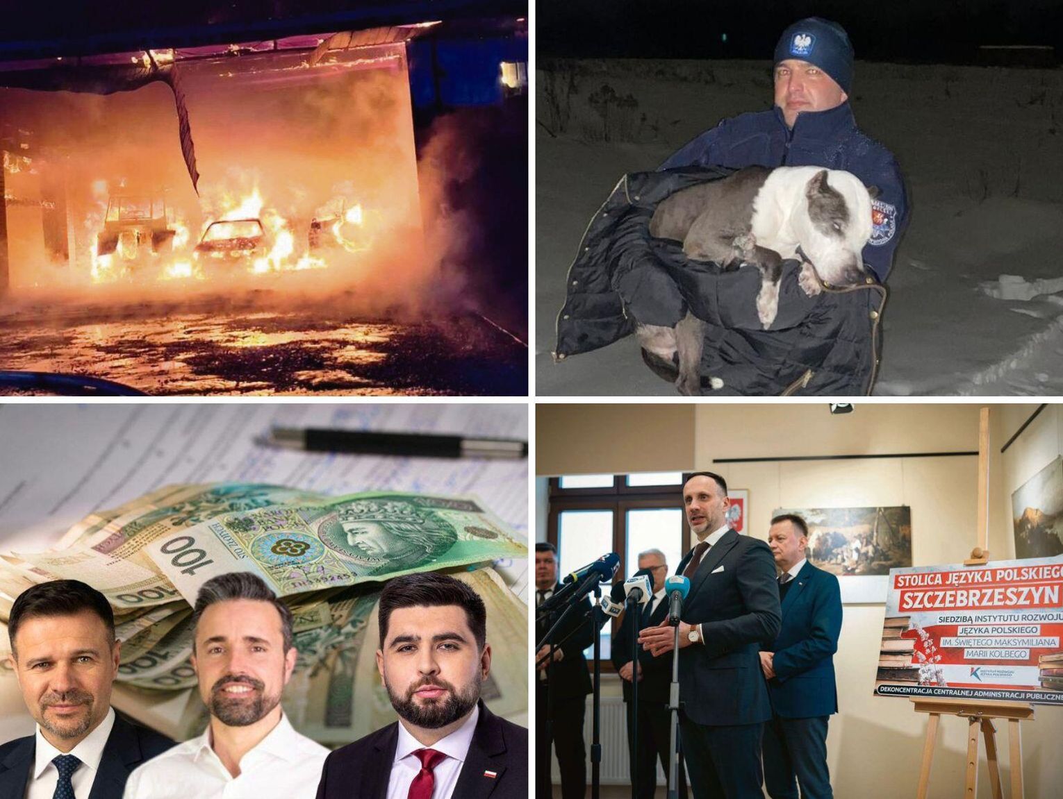 Przegląd wiadomości, 9 lutego 2026. Zamość, Tomaszów Lubelski, Hrubieszów, Biłgoraj