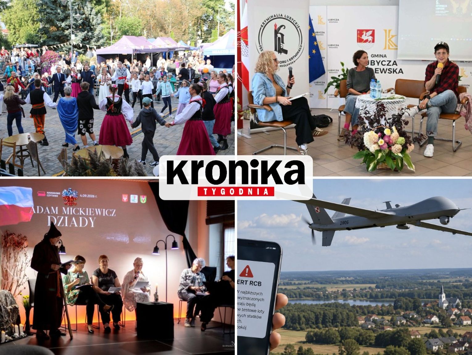 Przegląd wiadomości, 9 września 2026. Zamość, Tomaszów Lubelski, Hrubieszów, Biłgoraj