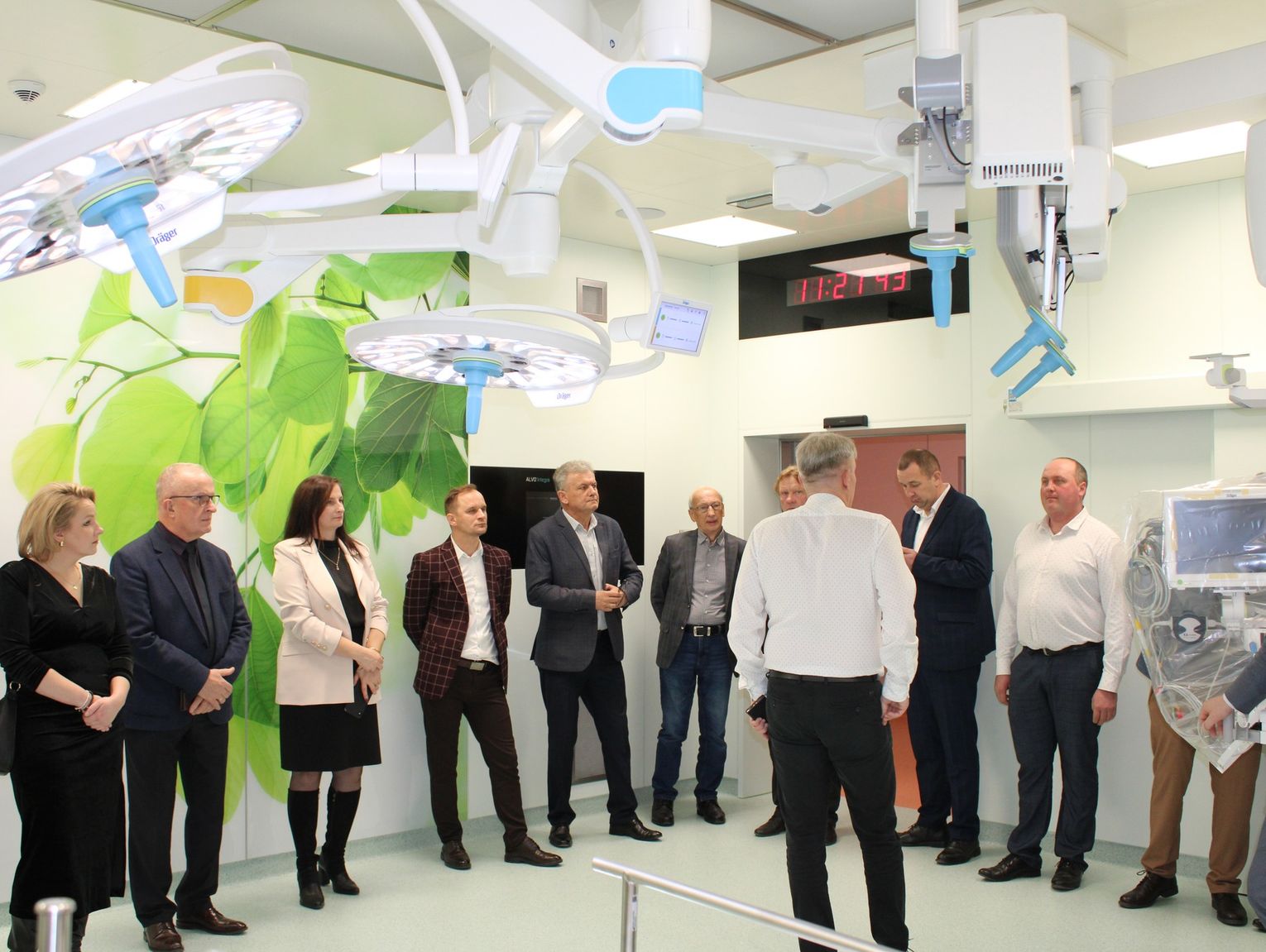 Radni oglądali nową część szpitala w Tomaszowie Lubelskim. Już niedługo koniec budowy! [ZDJĘCIA]