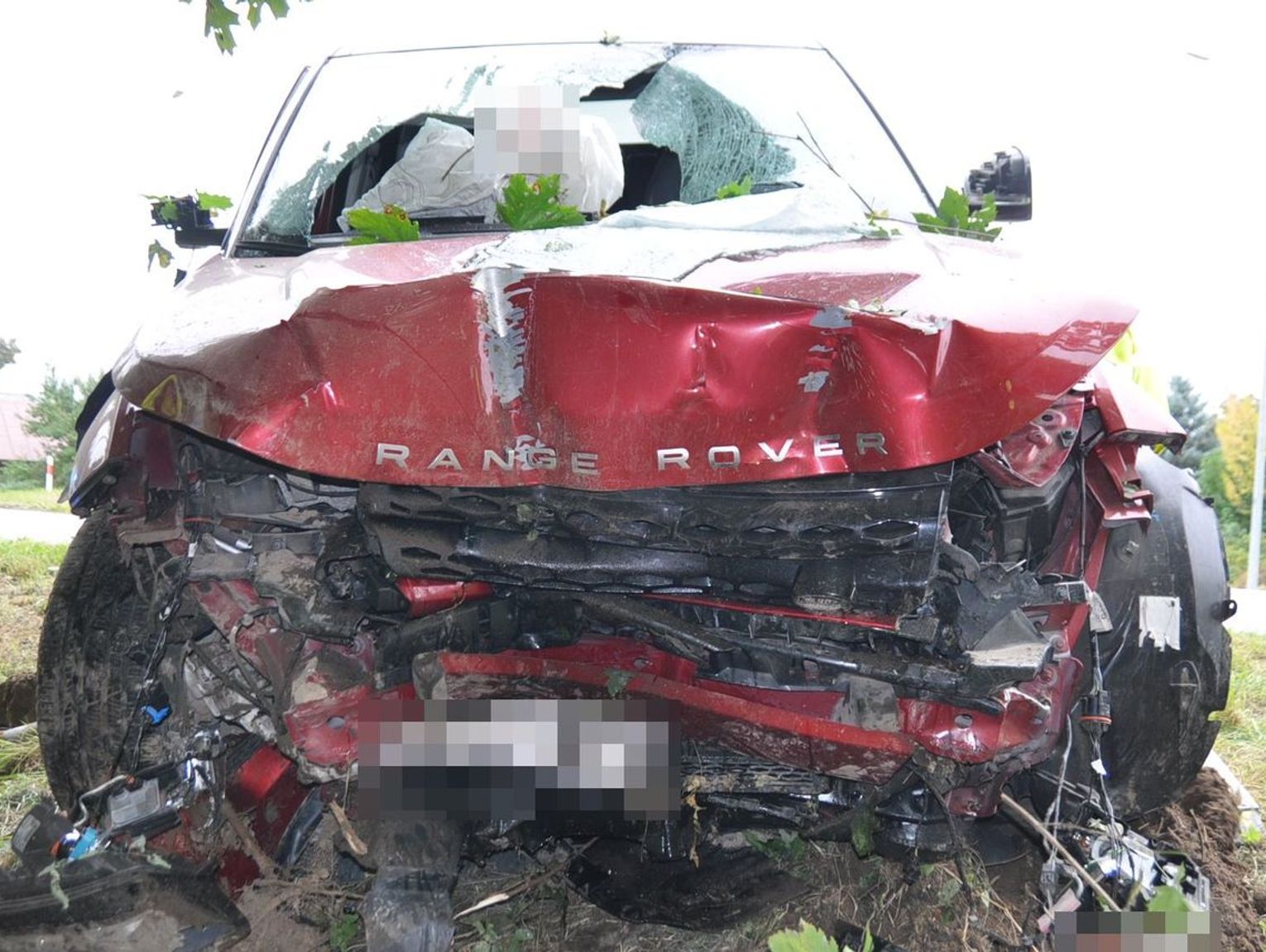 Radzięcin: Nietrzeźwa kierująca uderzyła w drzewo