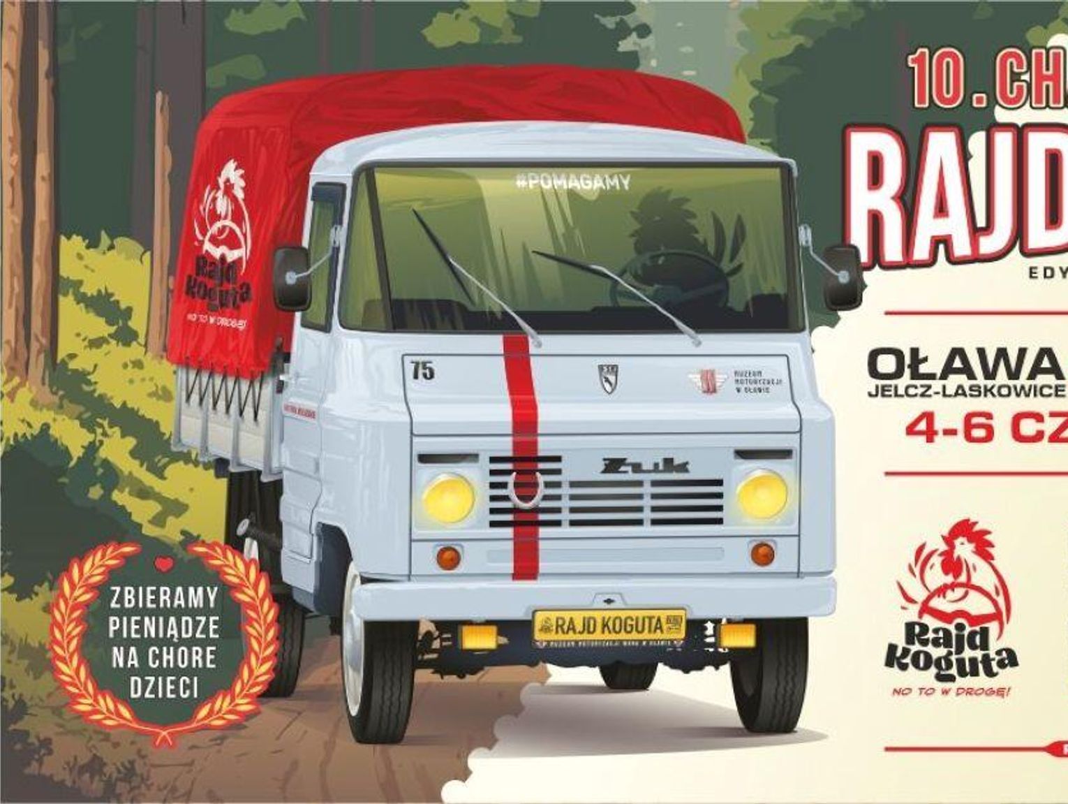 Rajd Koguta. Jedno z największych wydarzeń motoryzacyjnych w Polsce z metą w Zamościu!