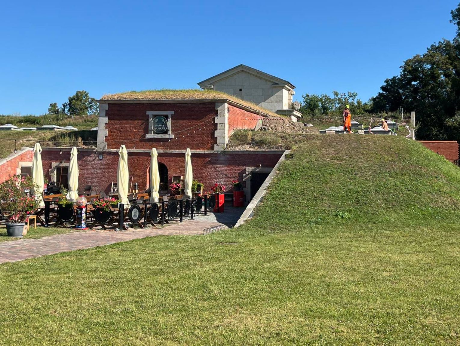 Zamość. Remont Starej Bramy