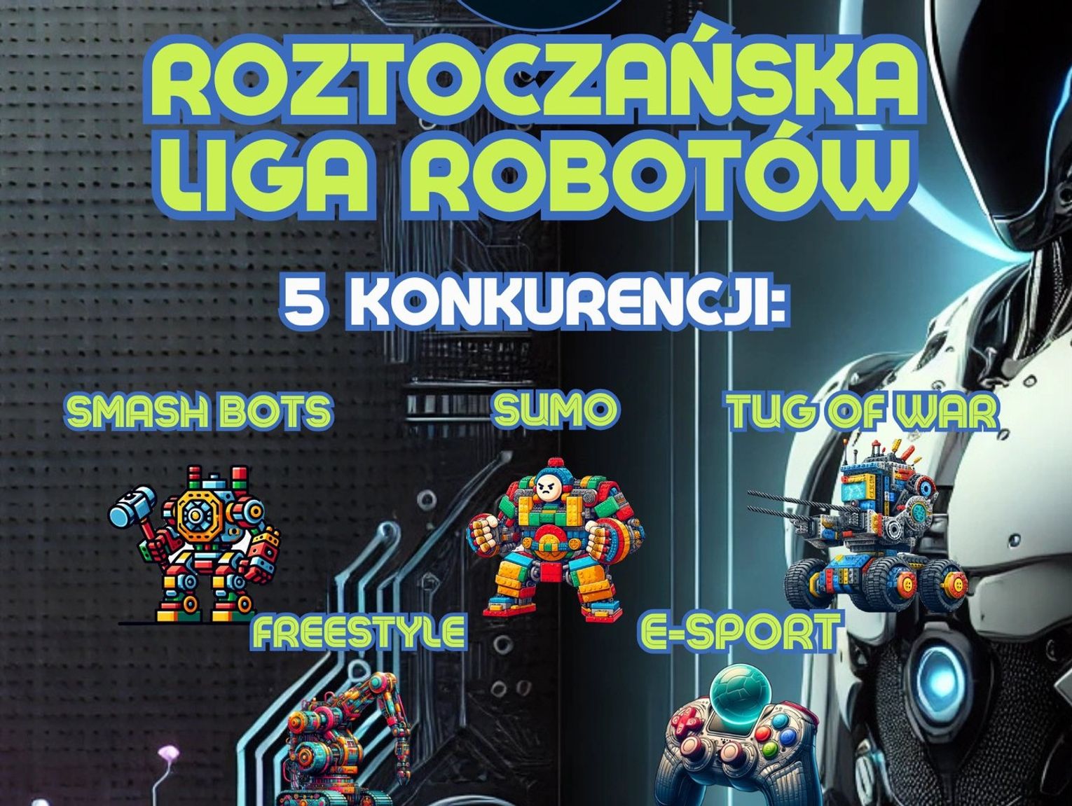 Roztoczańska Liga Robotów teraz dla każdej szkoły! Zapisy już trwają