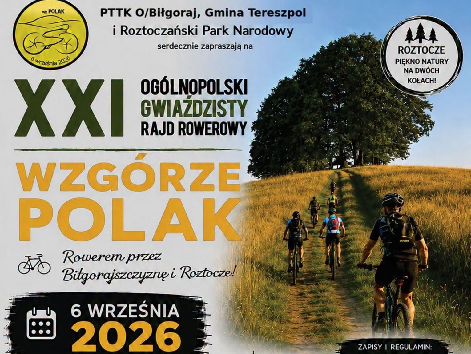 Roztocze wzywa miłośników dwóch kółek