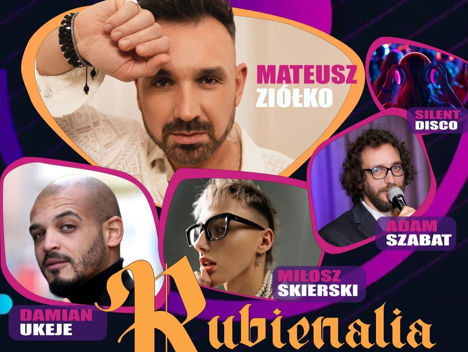 Rubienalia w Hrubieszowie. Na scenie zagrają Mateusz Ziółko i Damian Ukeje